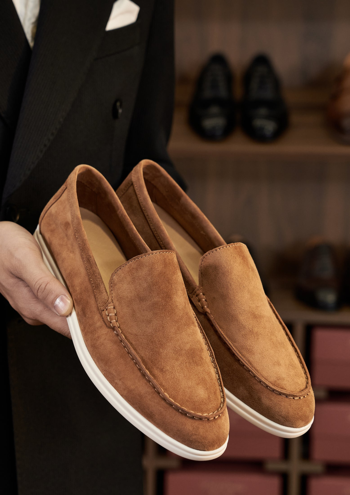 MARINA LOAFERS - Caramel