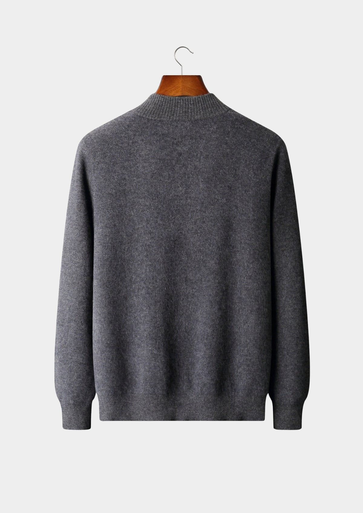 Pure Extra-Fine Merino Wool Textured Zip Cardigan