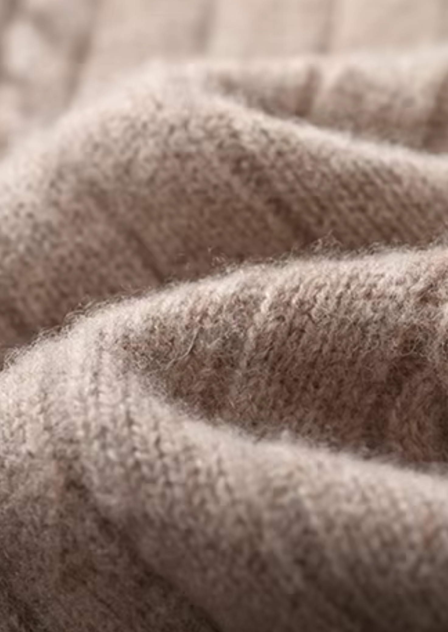 PURE EXTRA-FINE MERINO WOOL RIB MOCKNECK