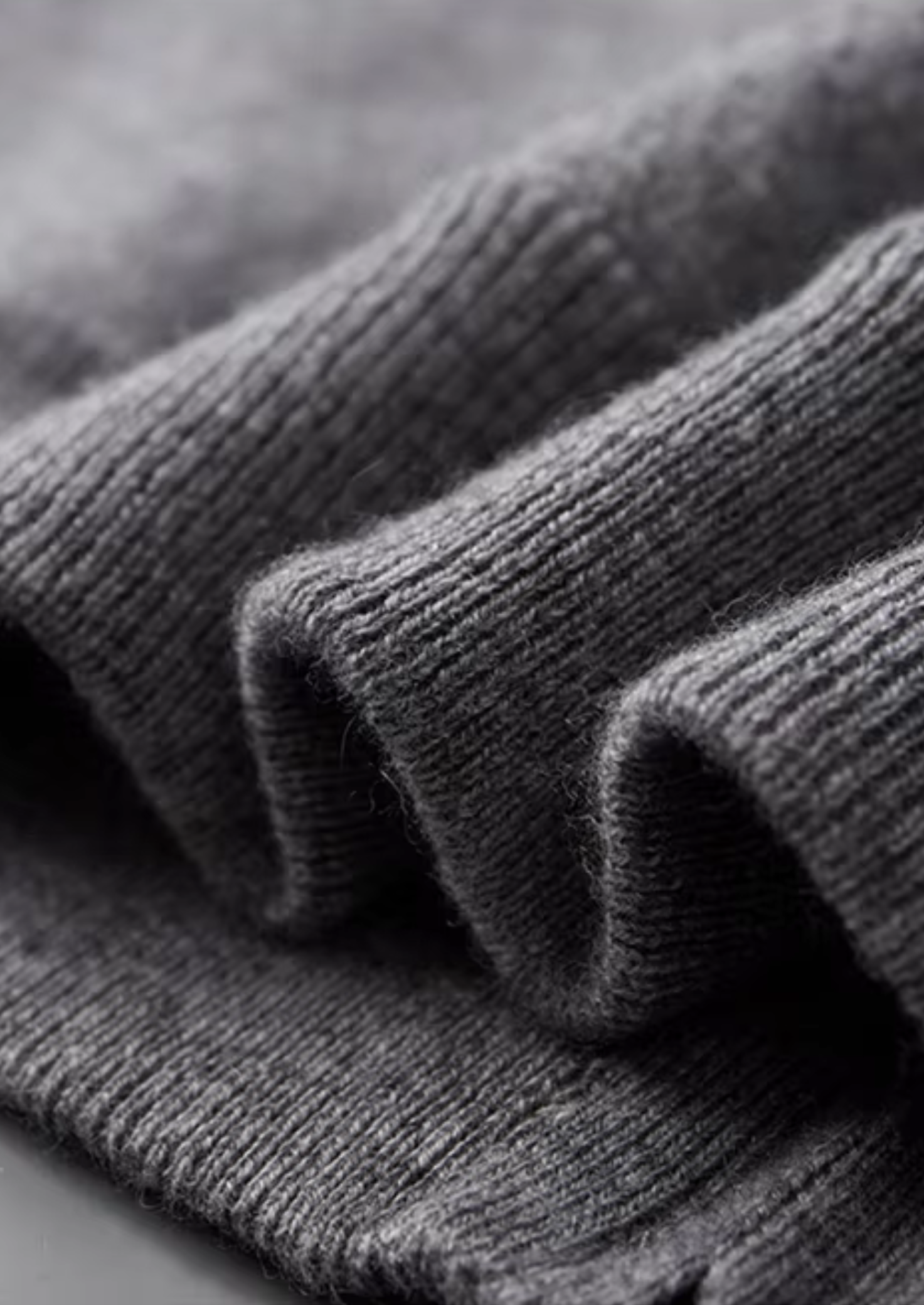 PURE EXTRA-FINE MERINO WOOL POLO ZIP CARDIGAN