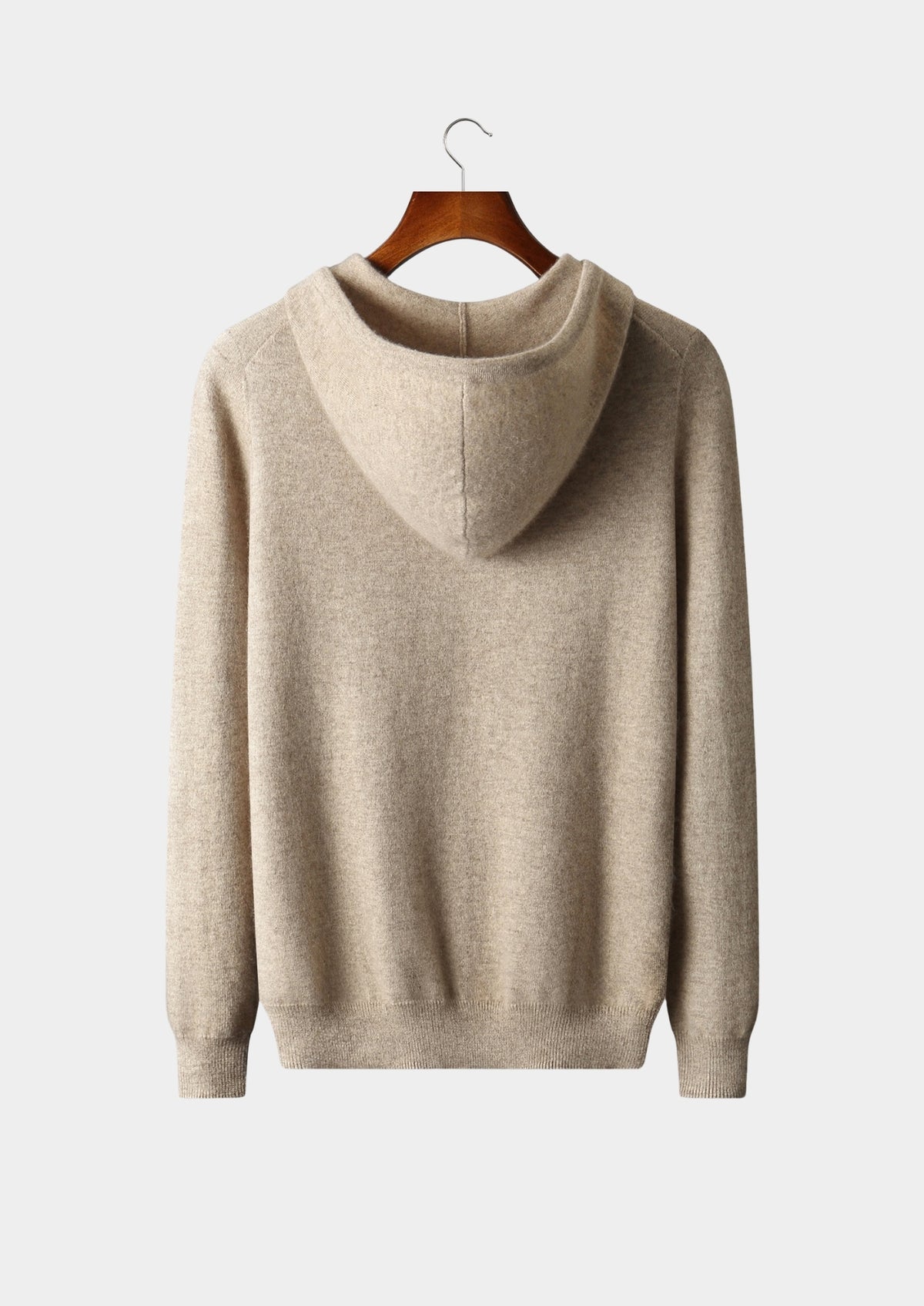 Premium Cashmere Half-Zip Hoodie