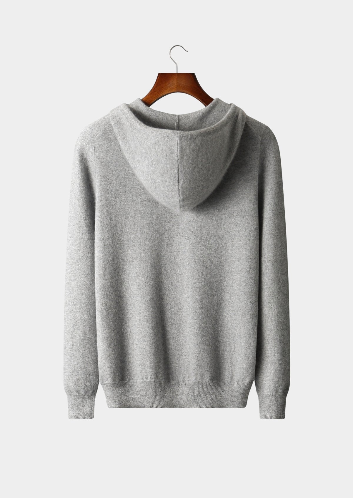 Premium Cashmere Half-Zip Hoodie