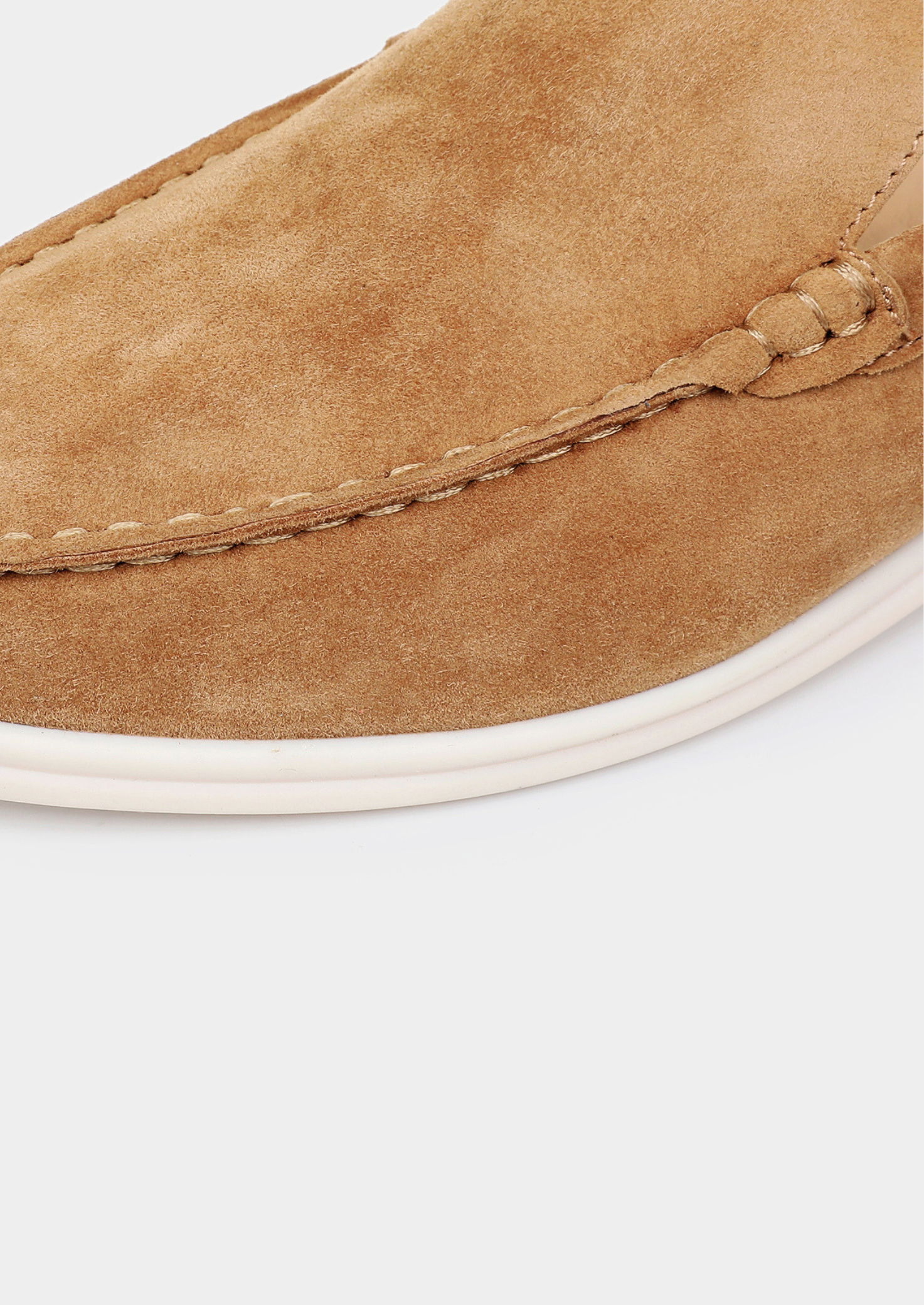 Caramel Marina Suede Slipper