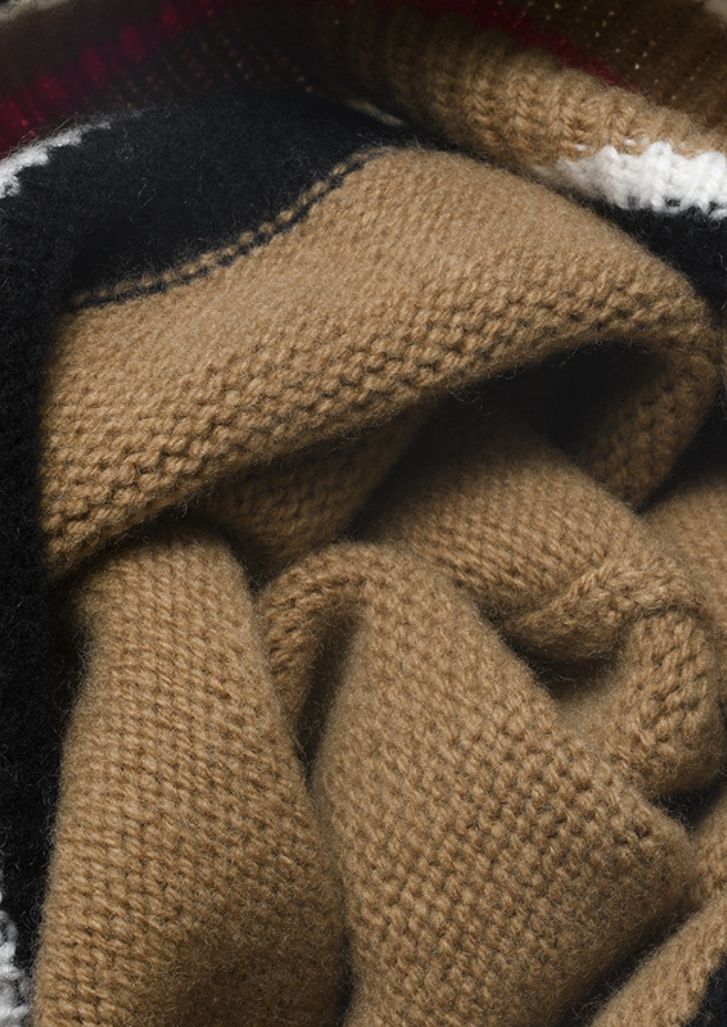 CARAMEL MERINO WOOL WINTERTIME BEANIE