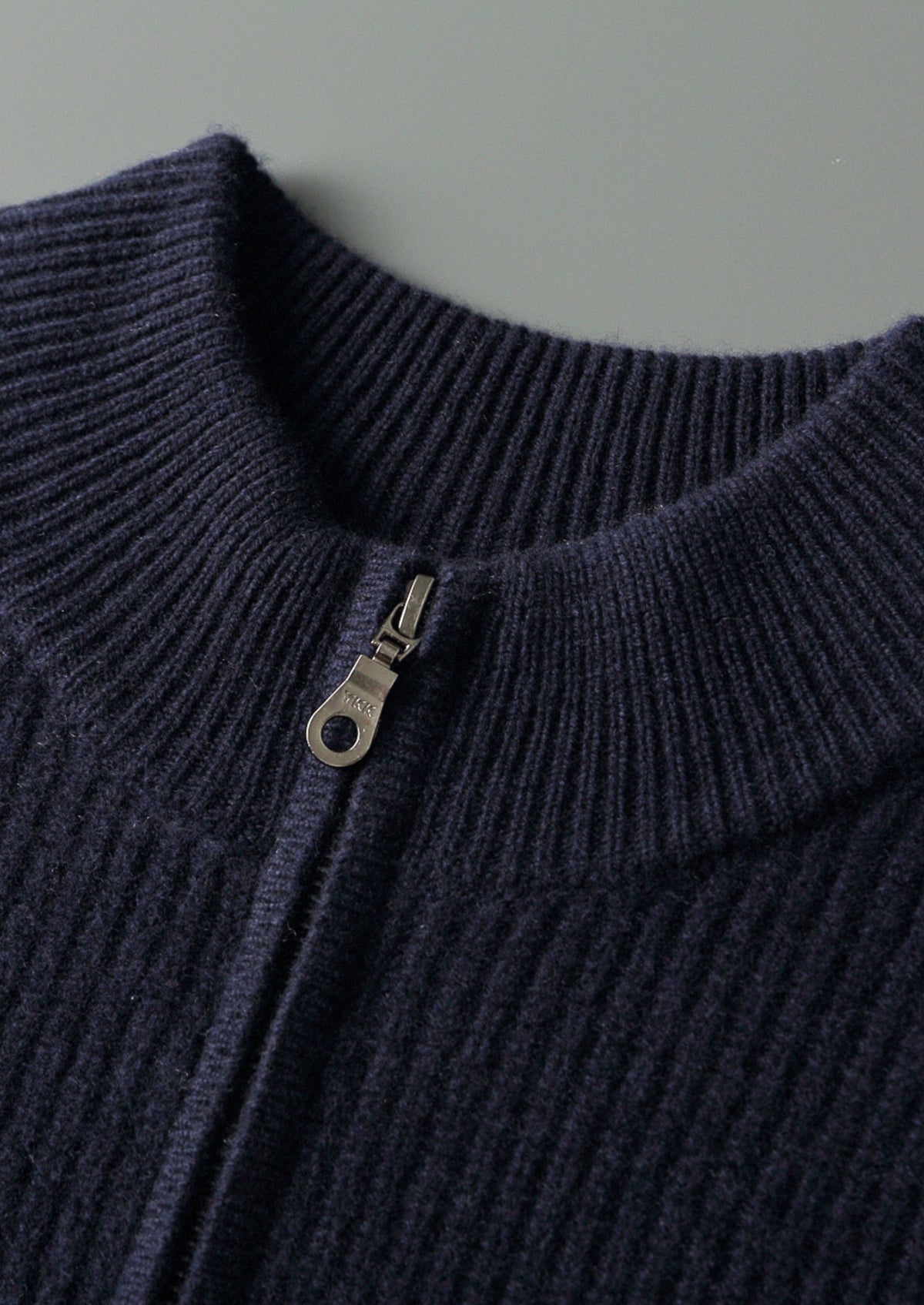 Pure Extra-Fine Merino Wool Striped Half-Zip Sweater