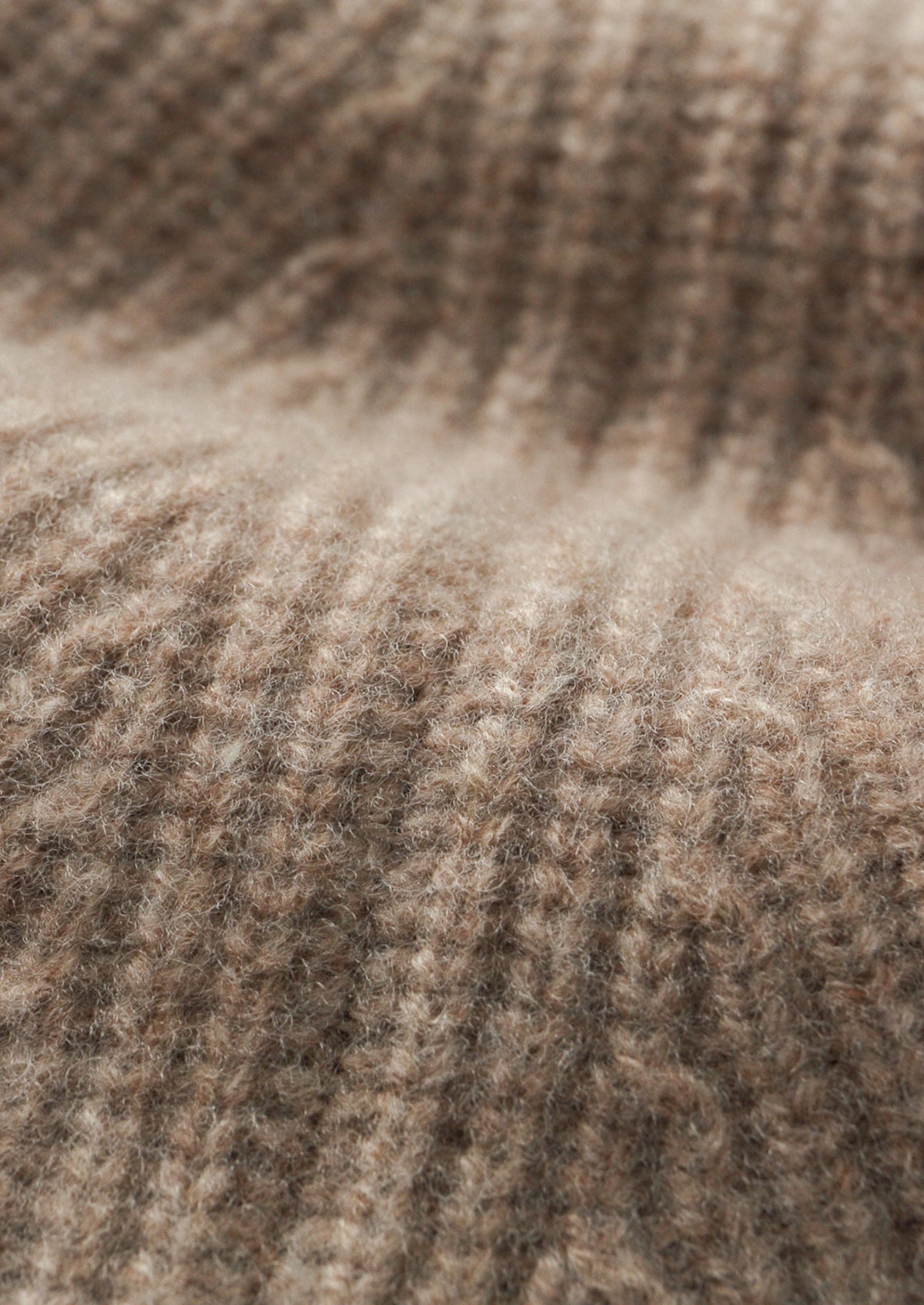 Pure Extra-Fine Merino Wool Ribbed Classic Button Cardigan