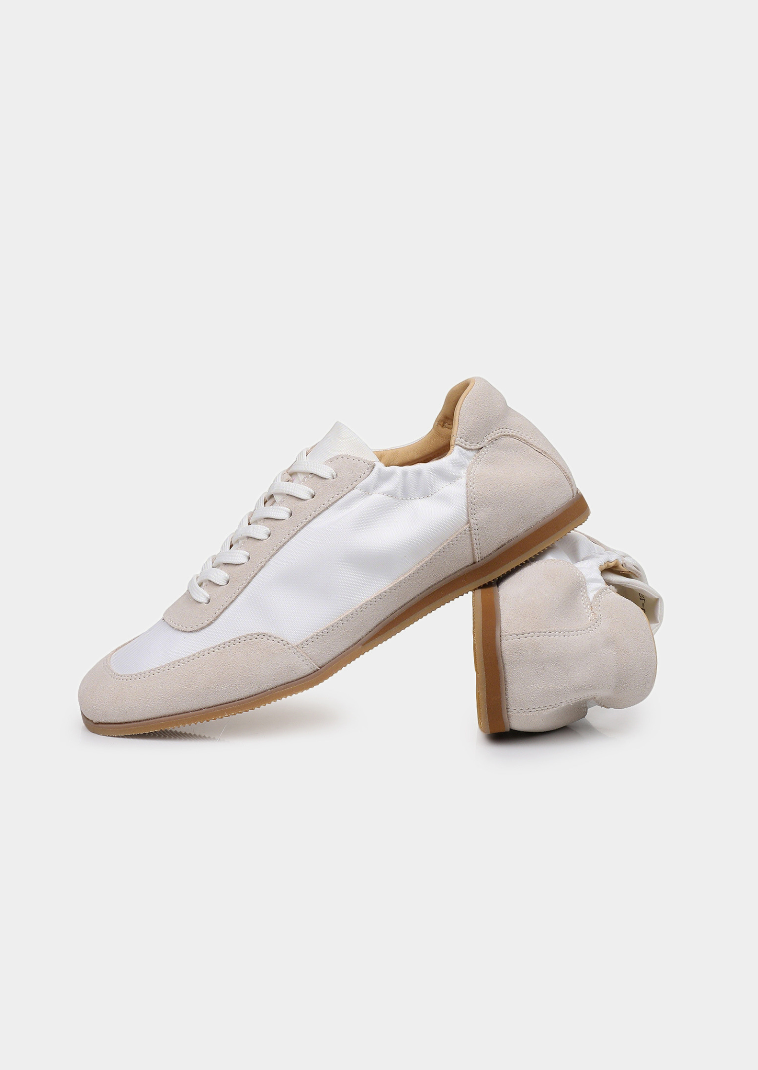 Monaco Ivory Slip-On Retro Runner
