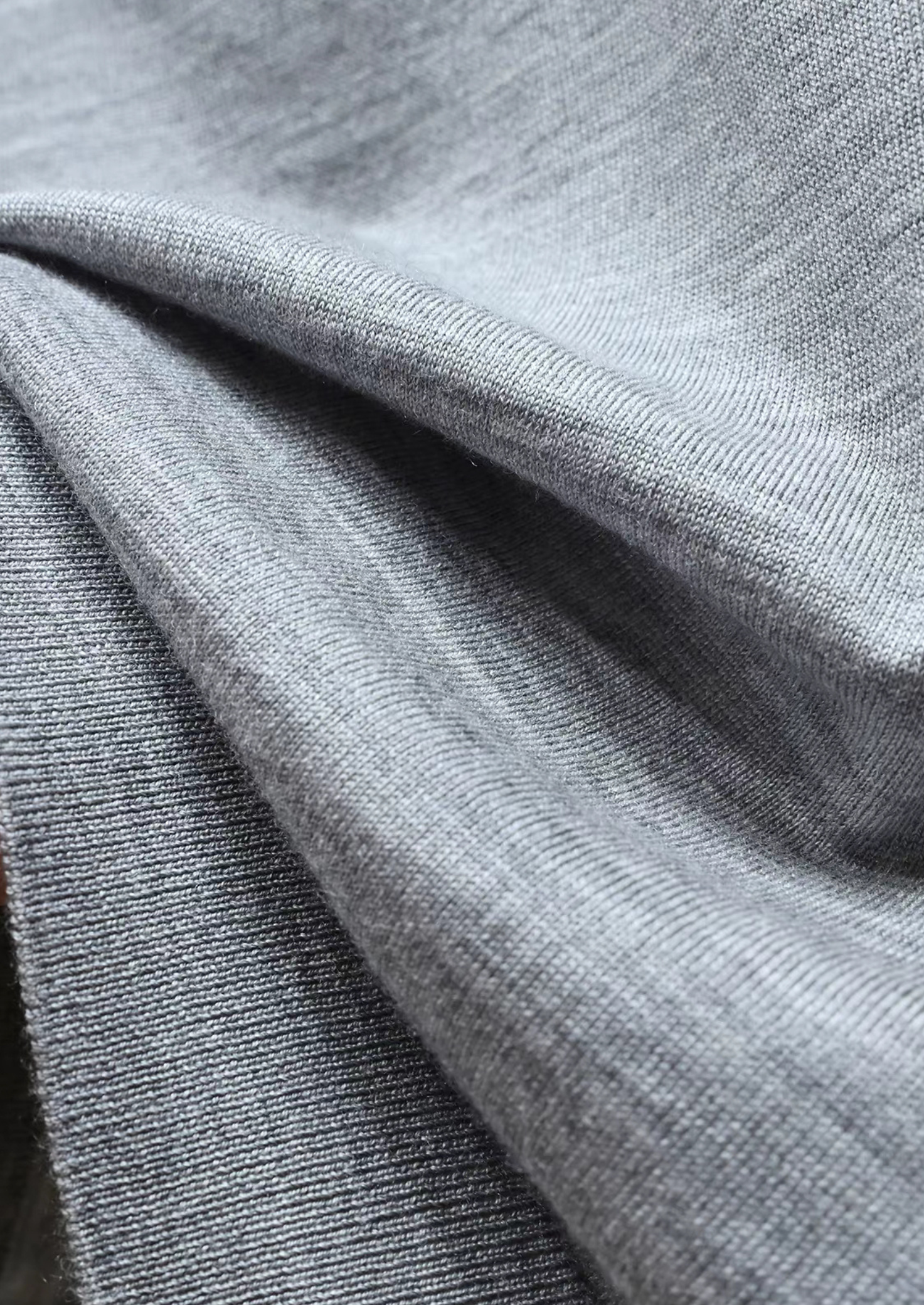 Ellis Light Gray Lightweight Polo Shirt