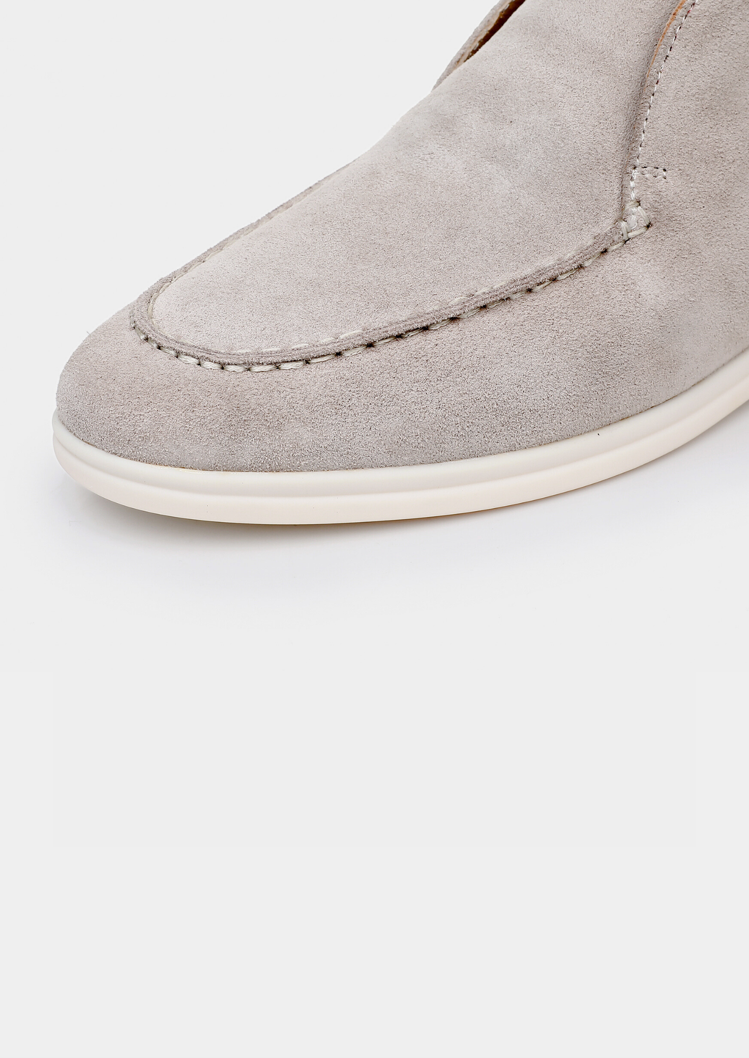 LIGHT GRAY CITY WALK LOAFERS