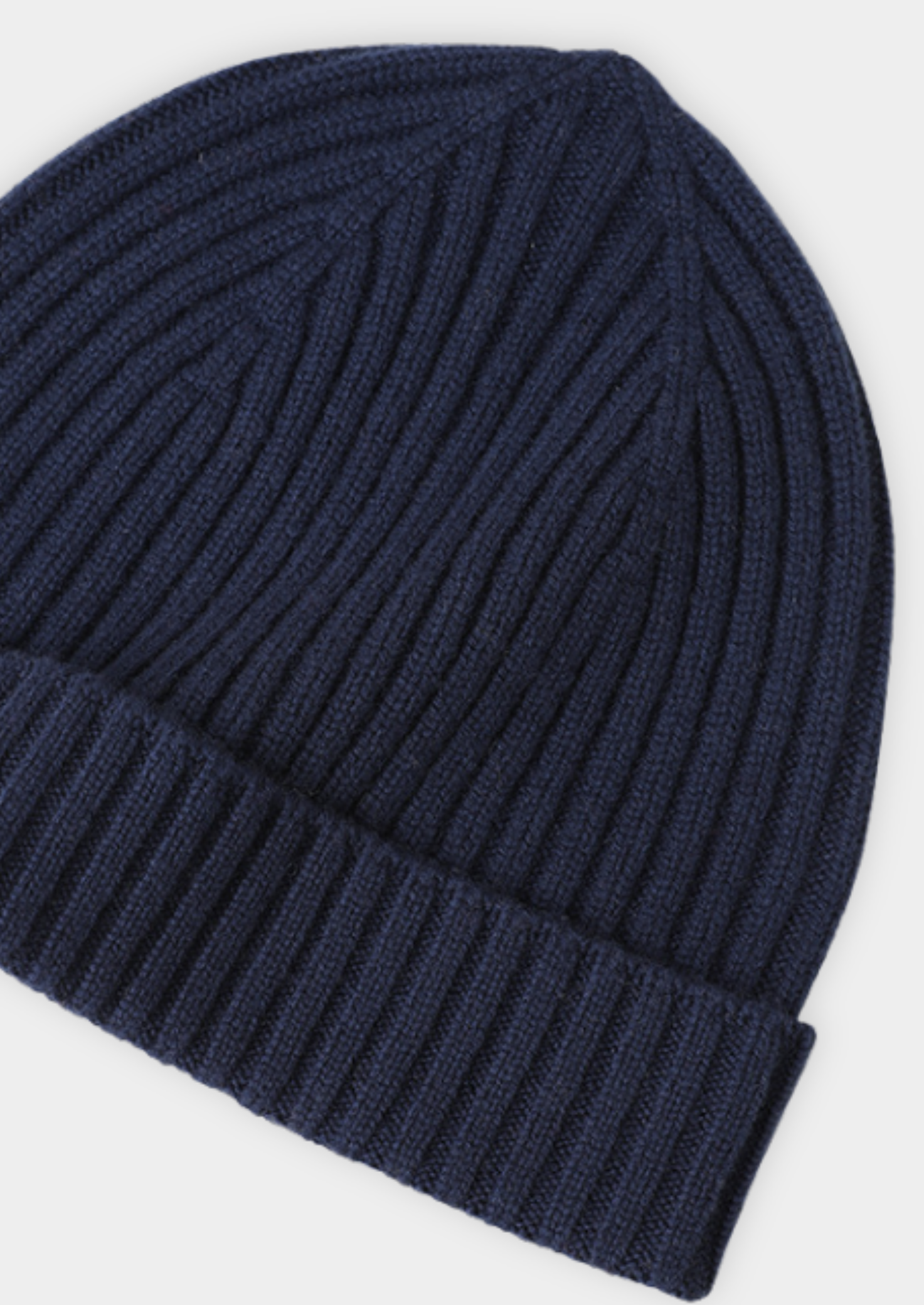 PURE EXTRA-FINE MERINO WOOL WINTERTIME ESSENTIALS - NAVY BLUE