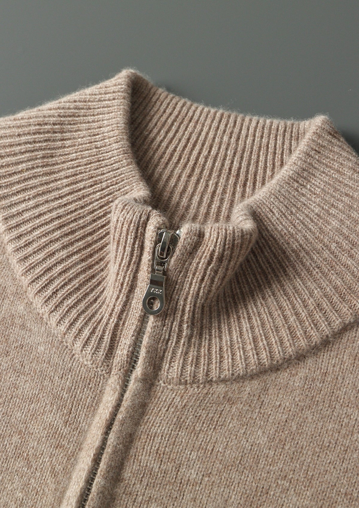 Pure Extra-Fine Merino Wool Essential Dual Zip Cardigan