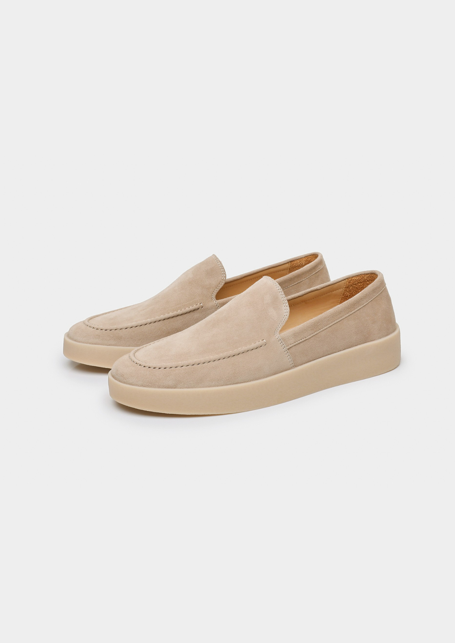 Light Gray City Loafers