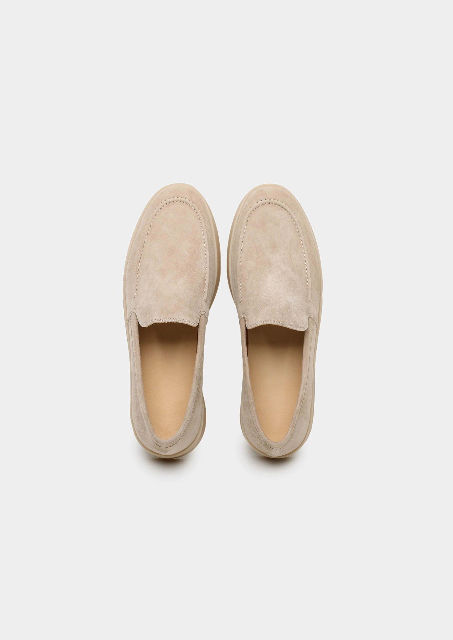 Light Gray City Loafers