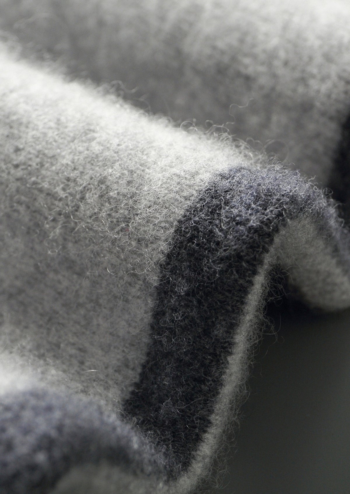 Pure Extra-Fine Merino Wool Striped Leisure Trousers