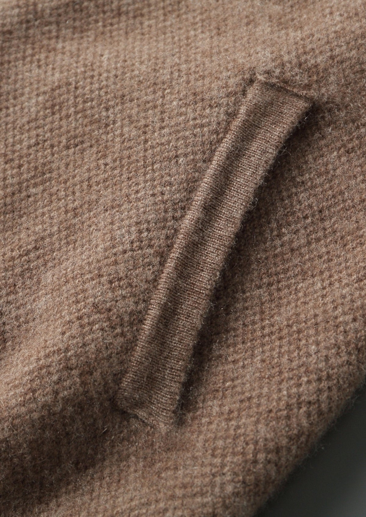 Pure Extra-Fine Merino Wool Jacquard Zip Hoodie