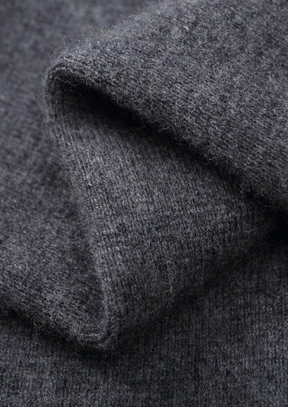 Pure Extra-Fine Merino Wool Contrast Zipper Hoodie