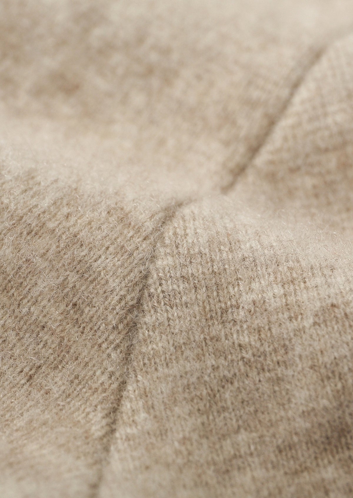 Pure Extra-Fine Merino Wool Contrast Zipper Hoodie