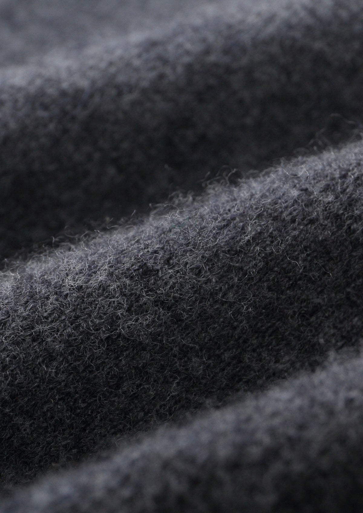 Pure Extra-Fine Merino Wool Two-Tone Zipper Hoodie