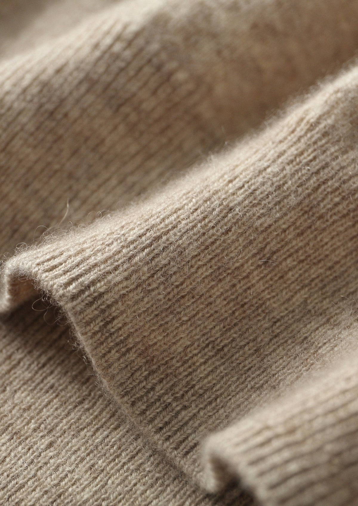 Premium Cashmere Half-Zip Hoodie
