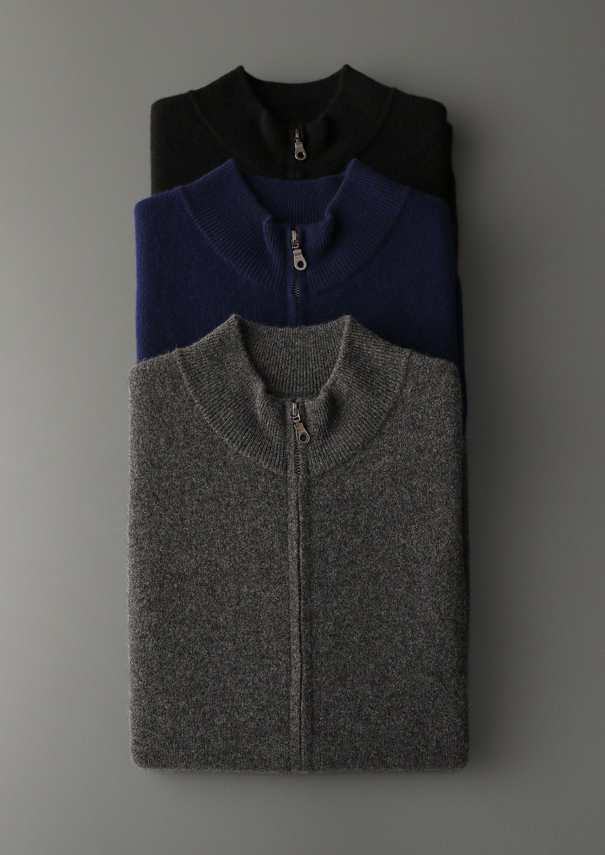 Pure Extra-Fine Merino Wool Zipper Vest