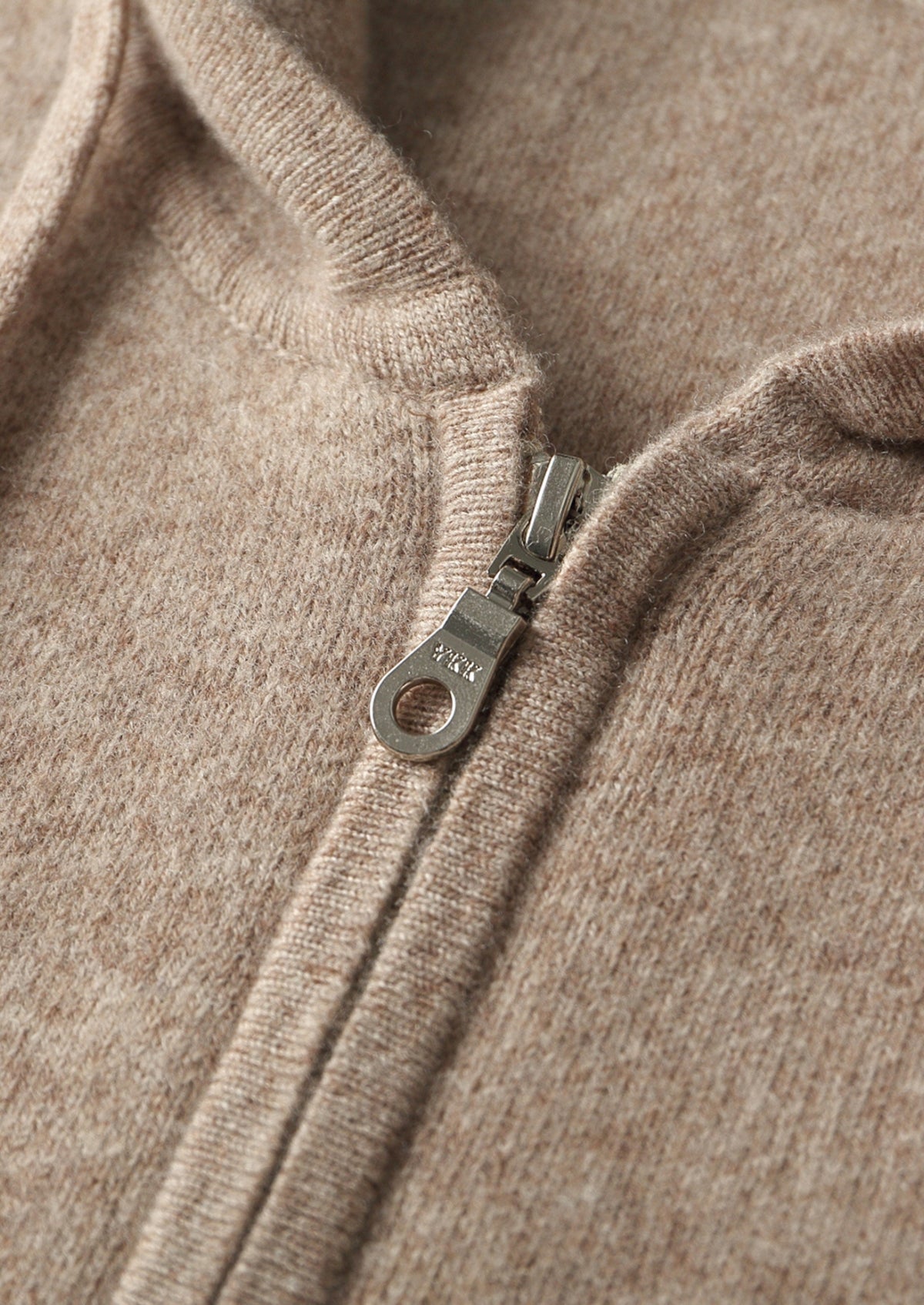 Pure Extra-Fine Merino Wool Zipper Hoodie