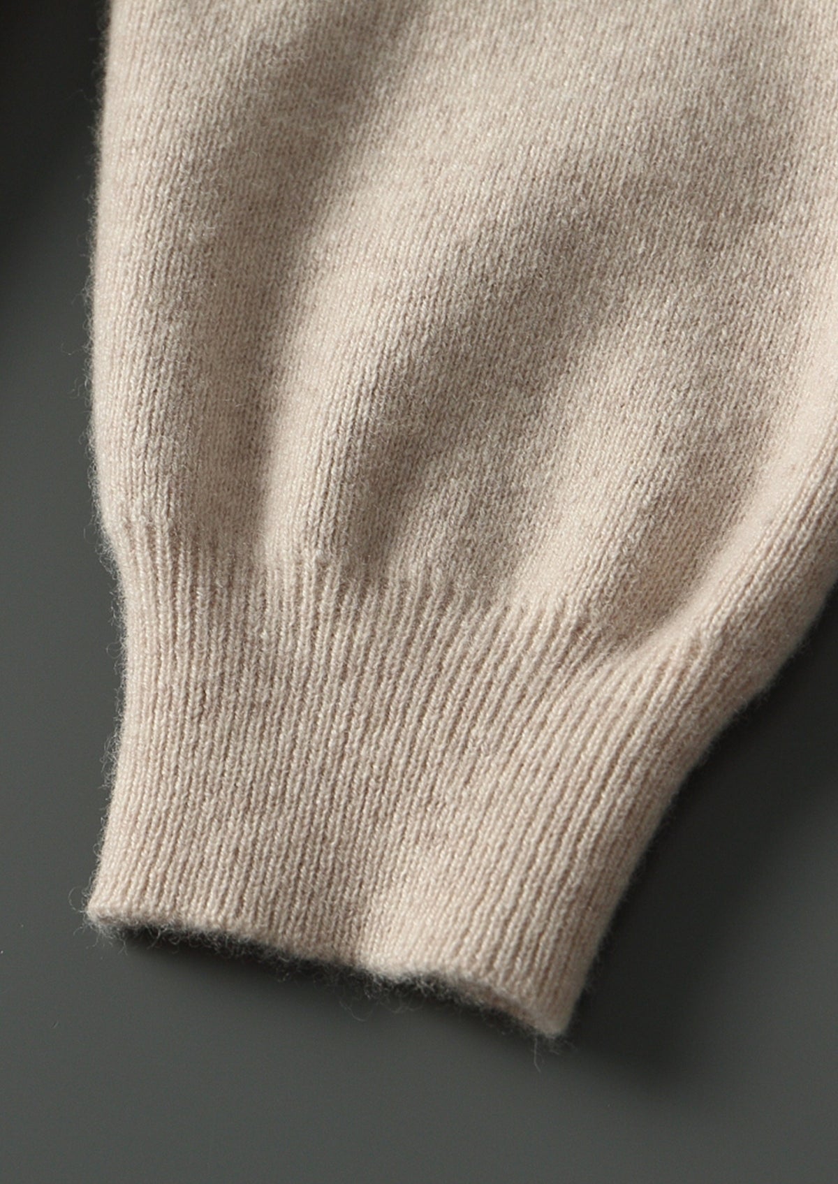 Pure Extra-Fine Merino Wool Zip Polo Cardigan