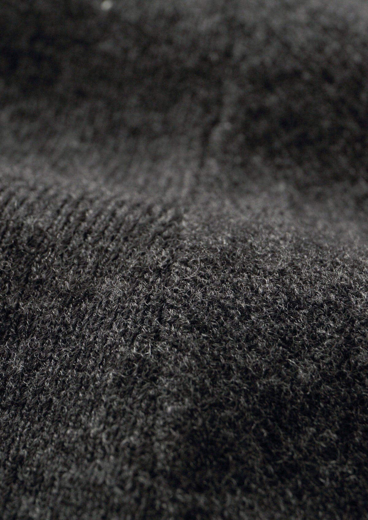 Pure Extra-Fine Merino Wool Funnel Neck Cardigan