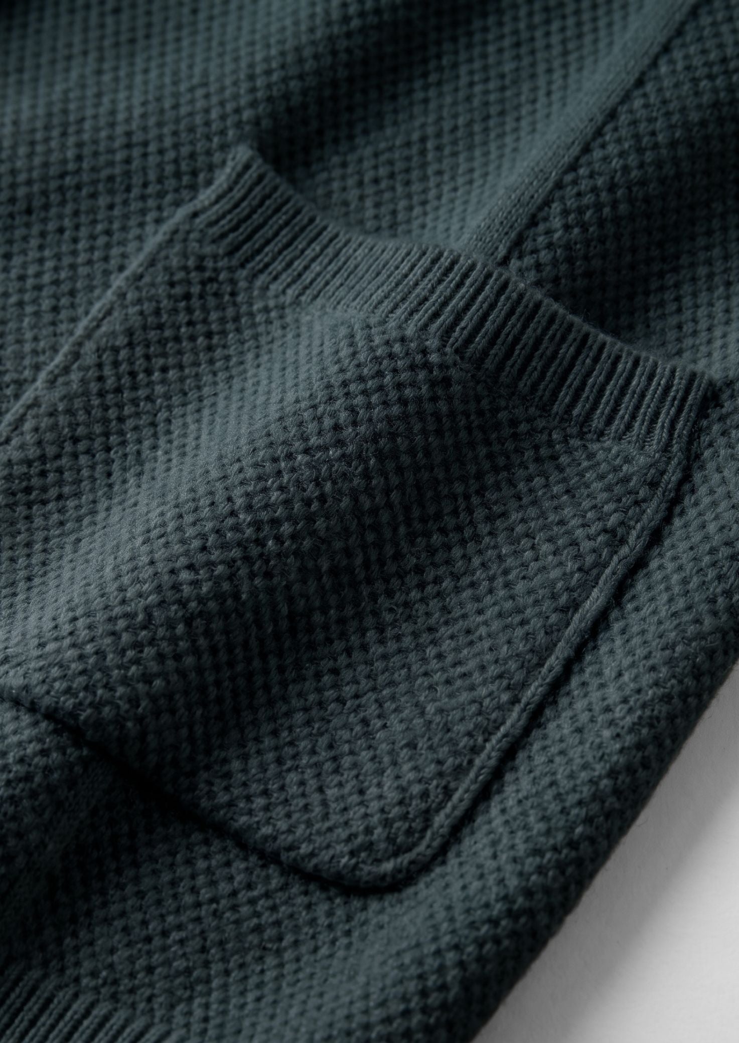Pure Extra-Fine Merino Wool Sea Green Button Overshirt