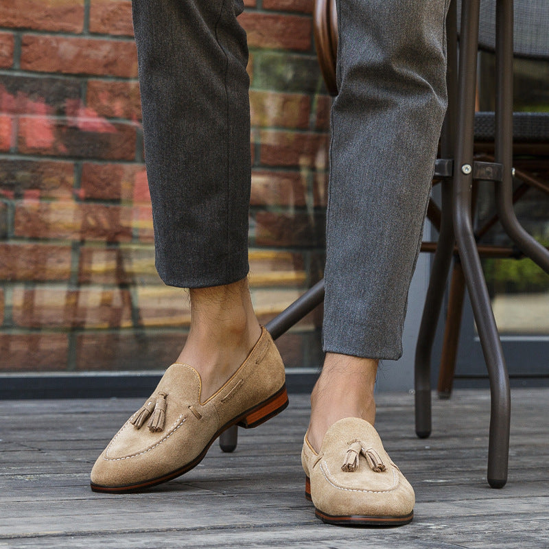 AGOSTINO LOAFERS - Beige