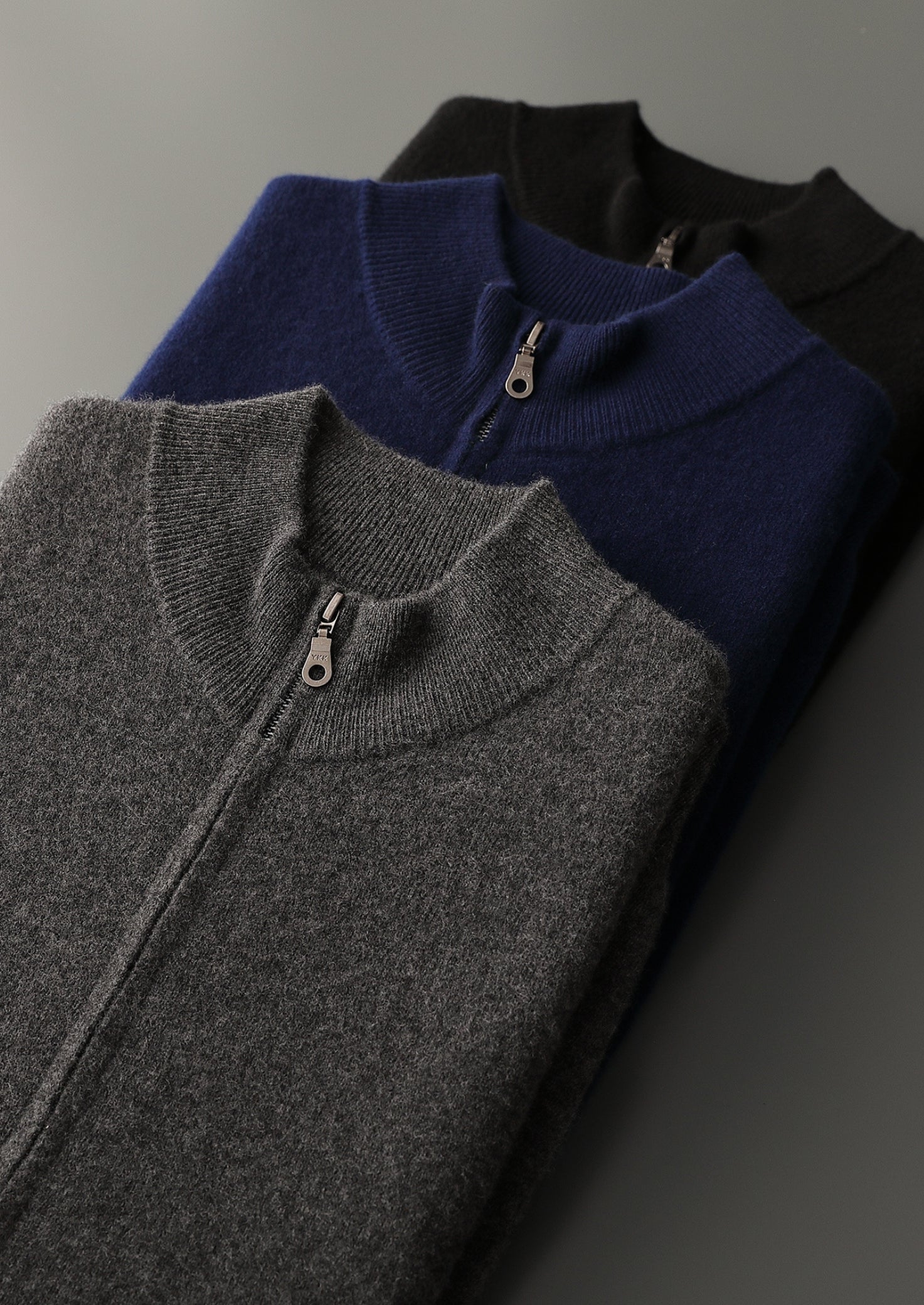 Pure Extra-Fine Merino Wool Zipper Vest