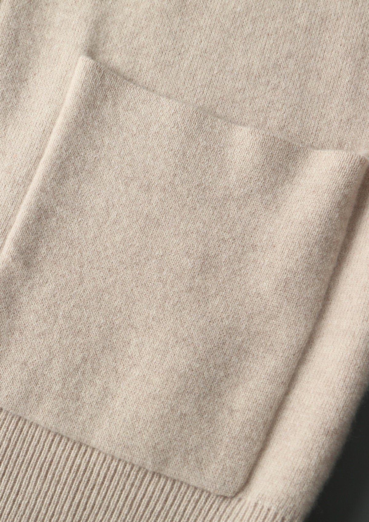Pure Extra-Fine Merino Wool Essential Zip Cardigan