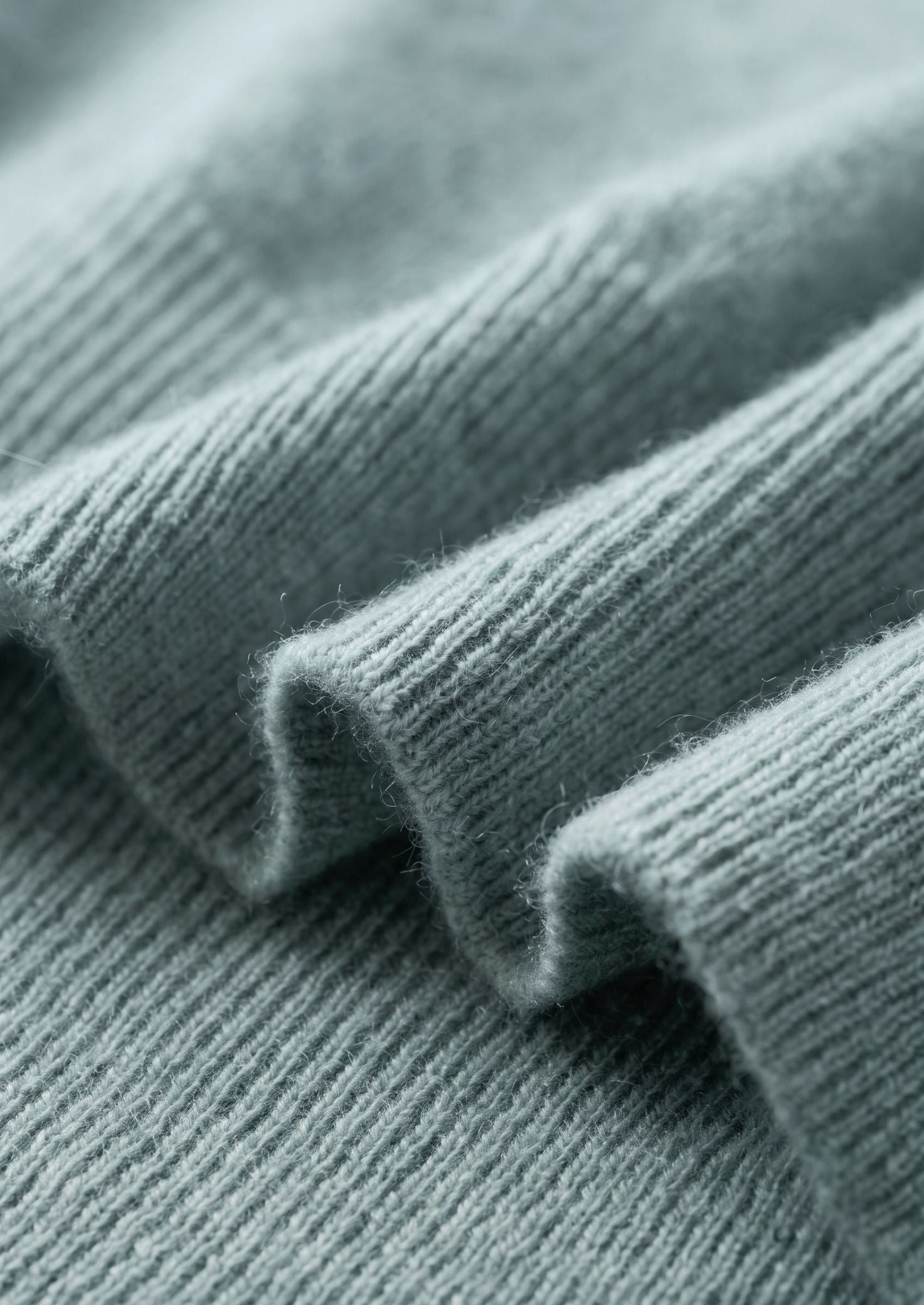 Premium Cashmere Classic Crewneck T-Shirt - Turquoise
