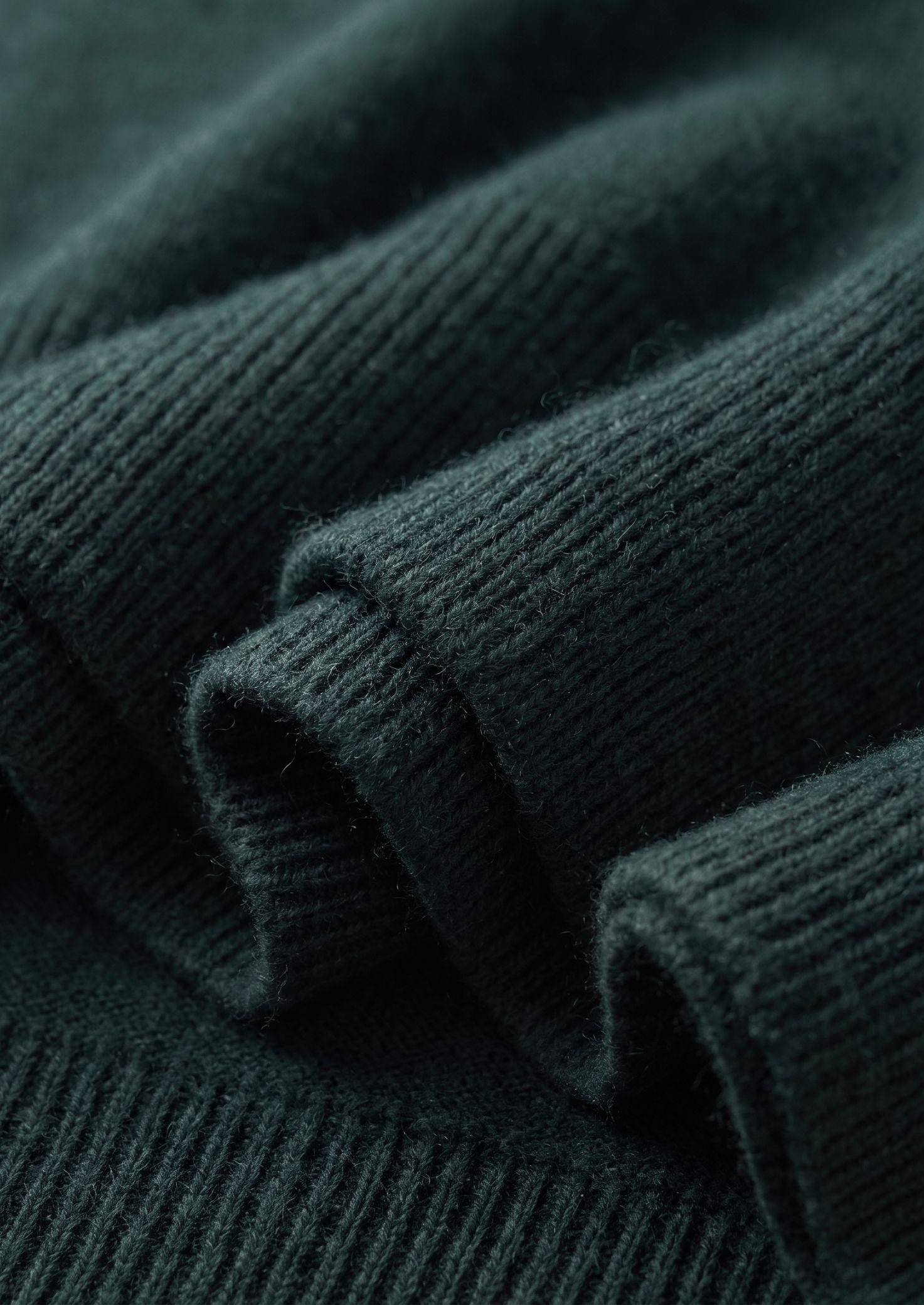 Premium Cashmere Classic Crewneck T-Shirt - Sea Green