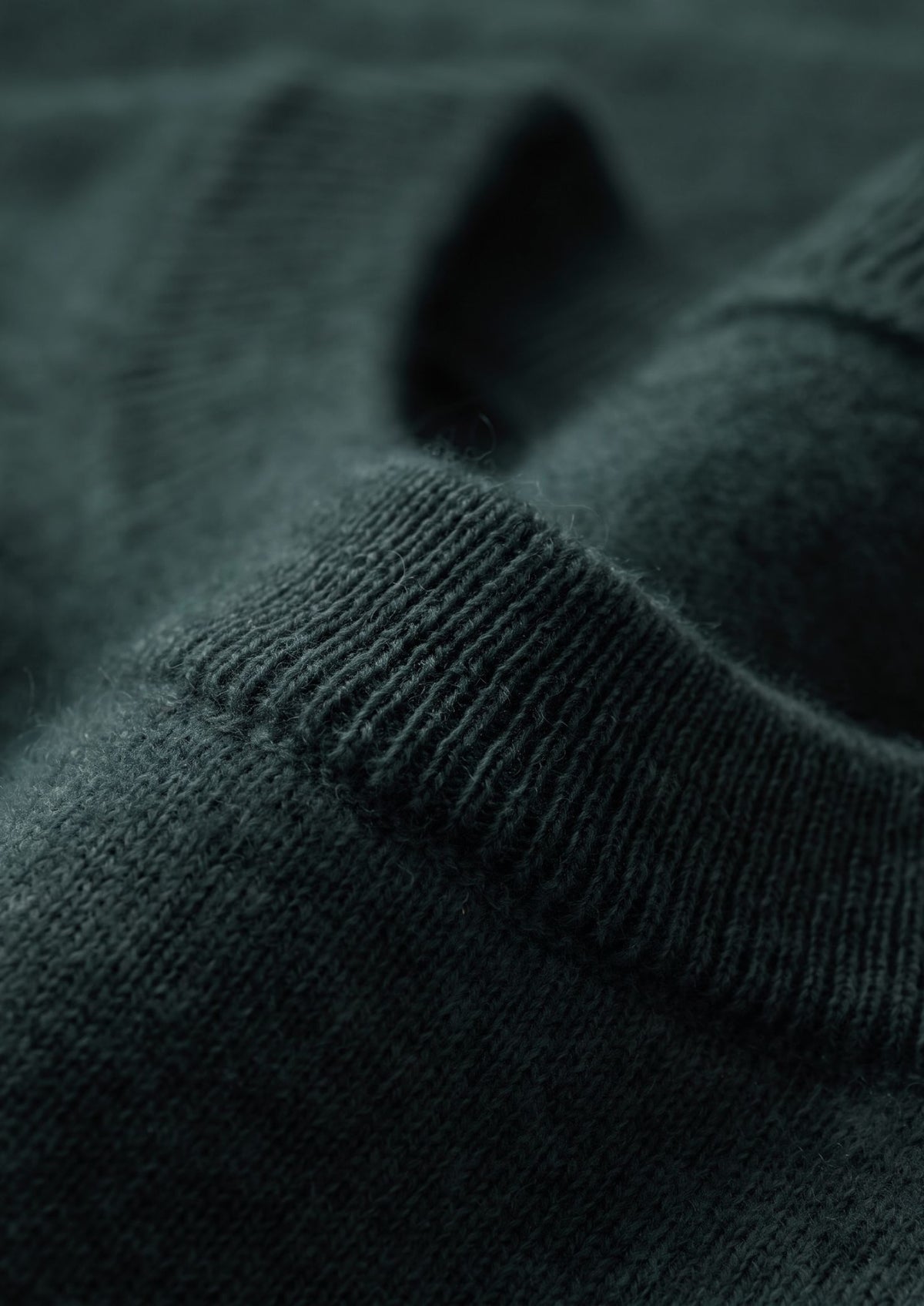Premium Cashmere Classic Crewneck T-Shirt - Sea Green
