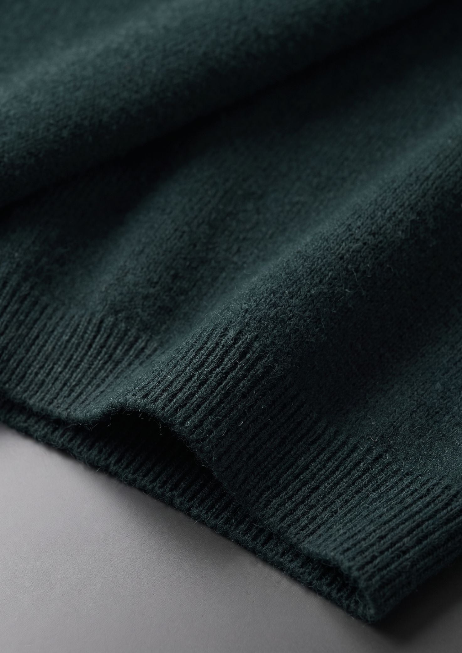 Premium Cashmere Classic Crewneck T-Shirt - Sea Green