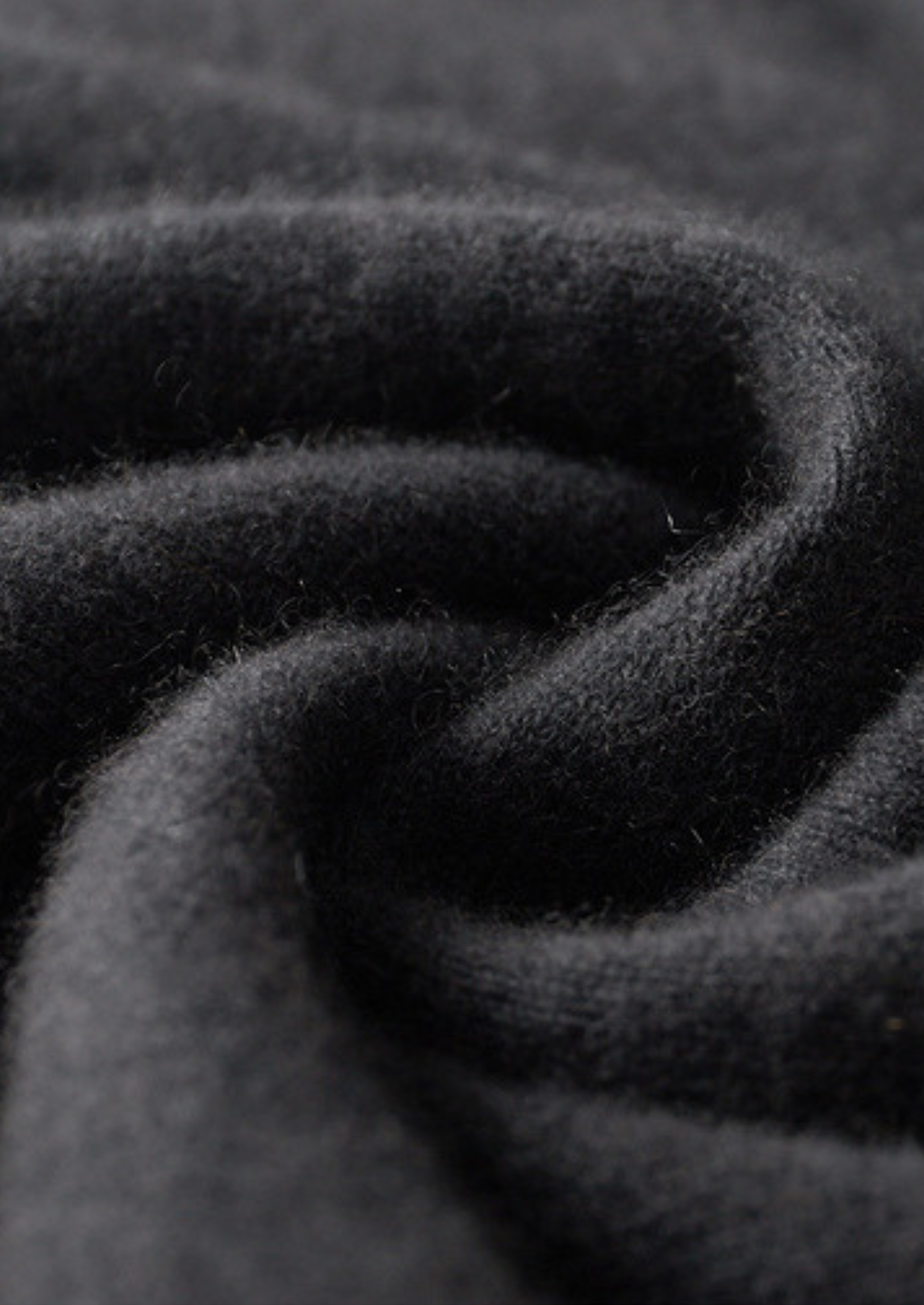 PURE CASHMERE DARK GRAY DUAL ZIP CARDIGAN