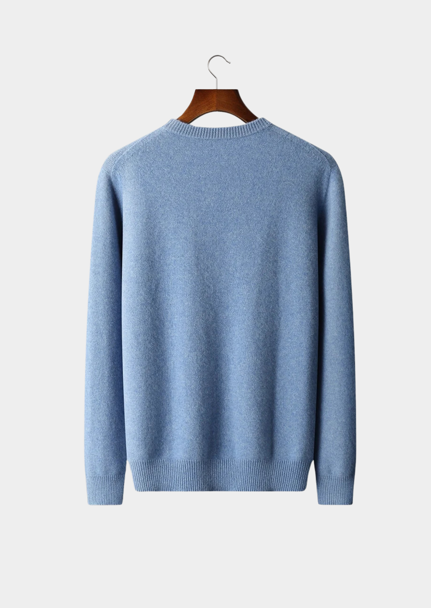 PURE EXTRA-FINE MERINO WOOL CLASSIC CREWNECK