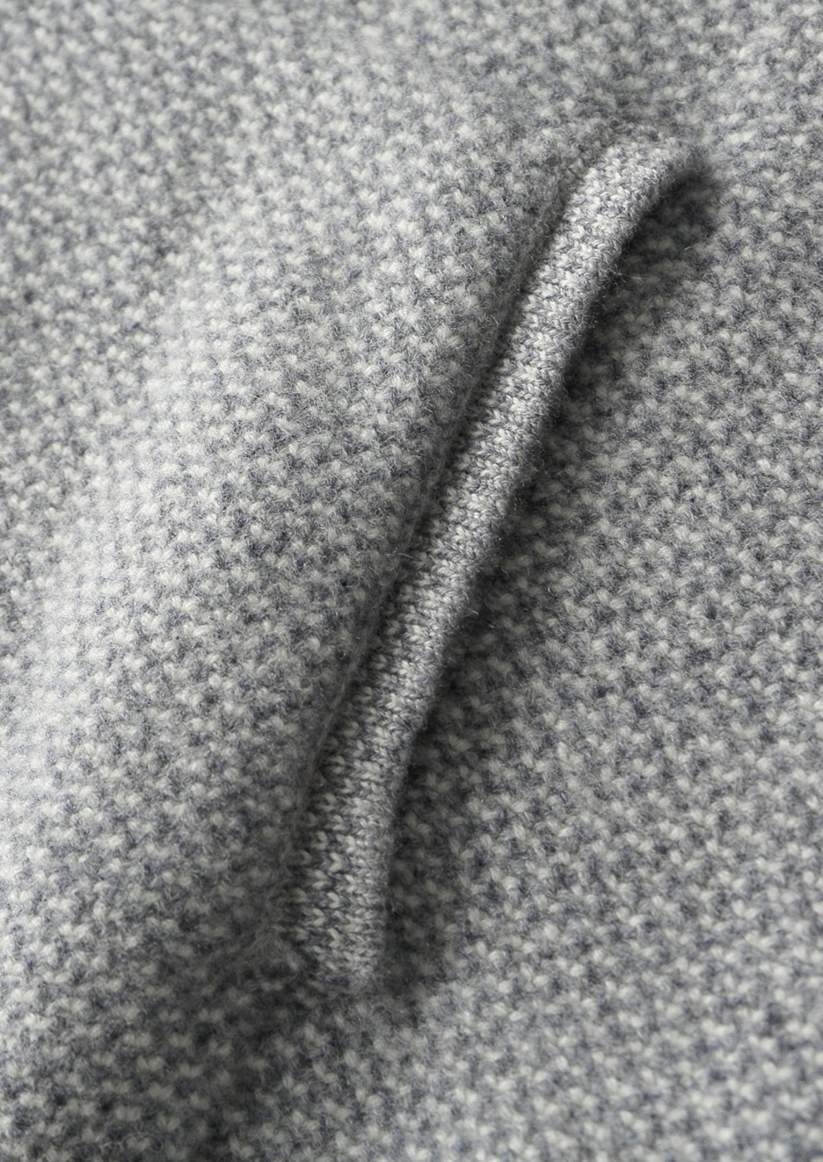 Pure Extra-Fine Merino Wool Jaquard Hoodie