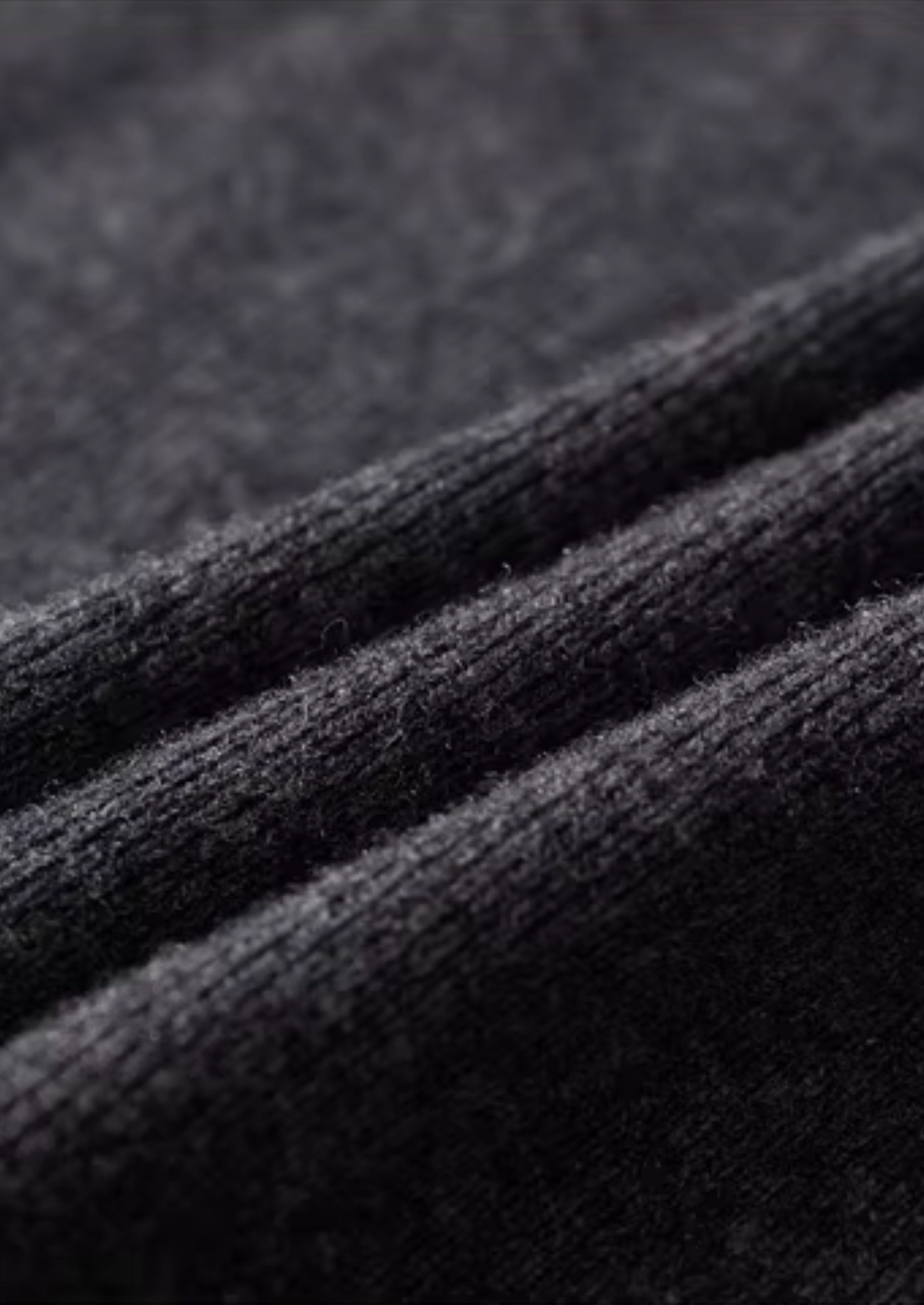 PURE EXTRA-FINE MERINO WOOL RIBBED POLO CARDIGAN