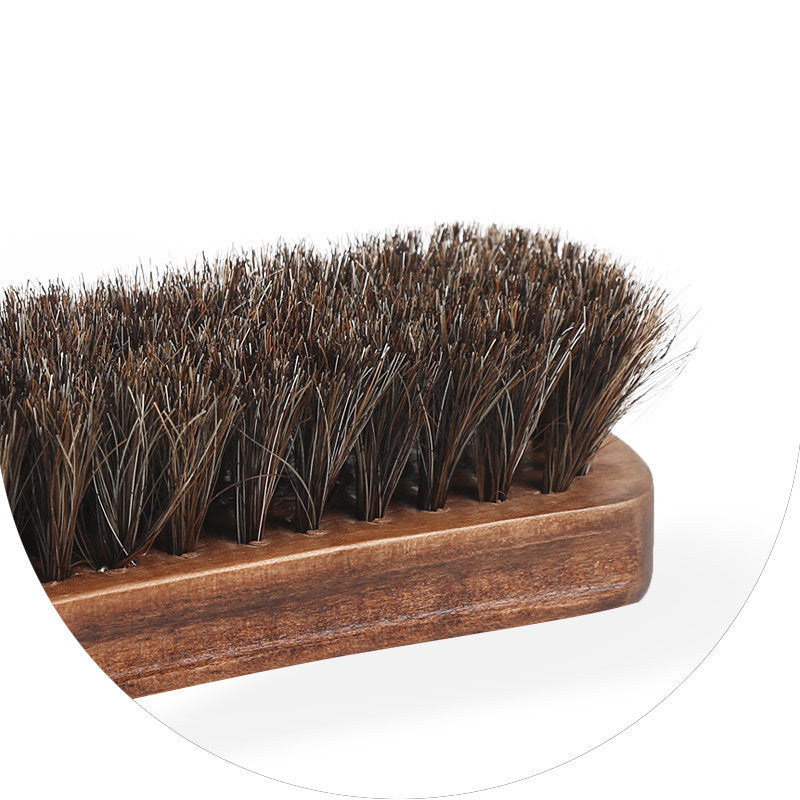 HORSEHAIR LEATHER BRUSH