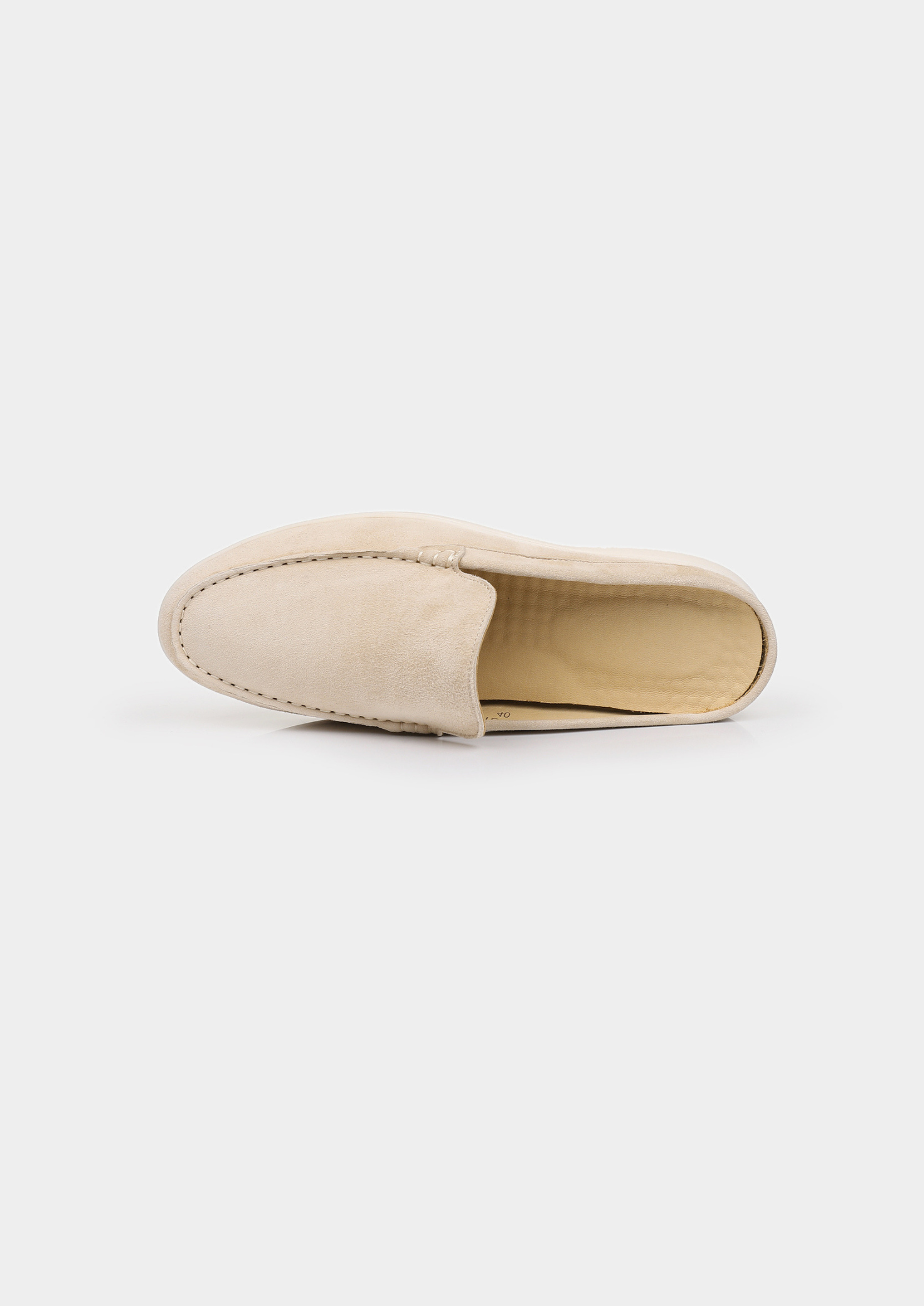 IVORY MARINA SUEDE SLIPPER