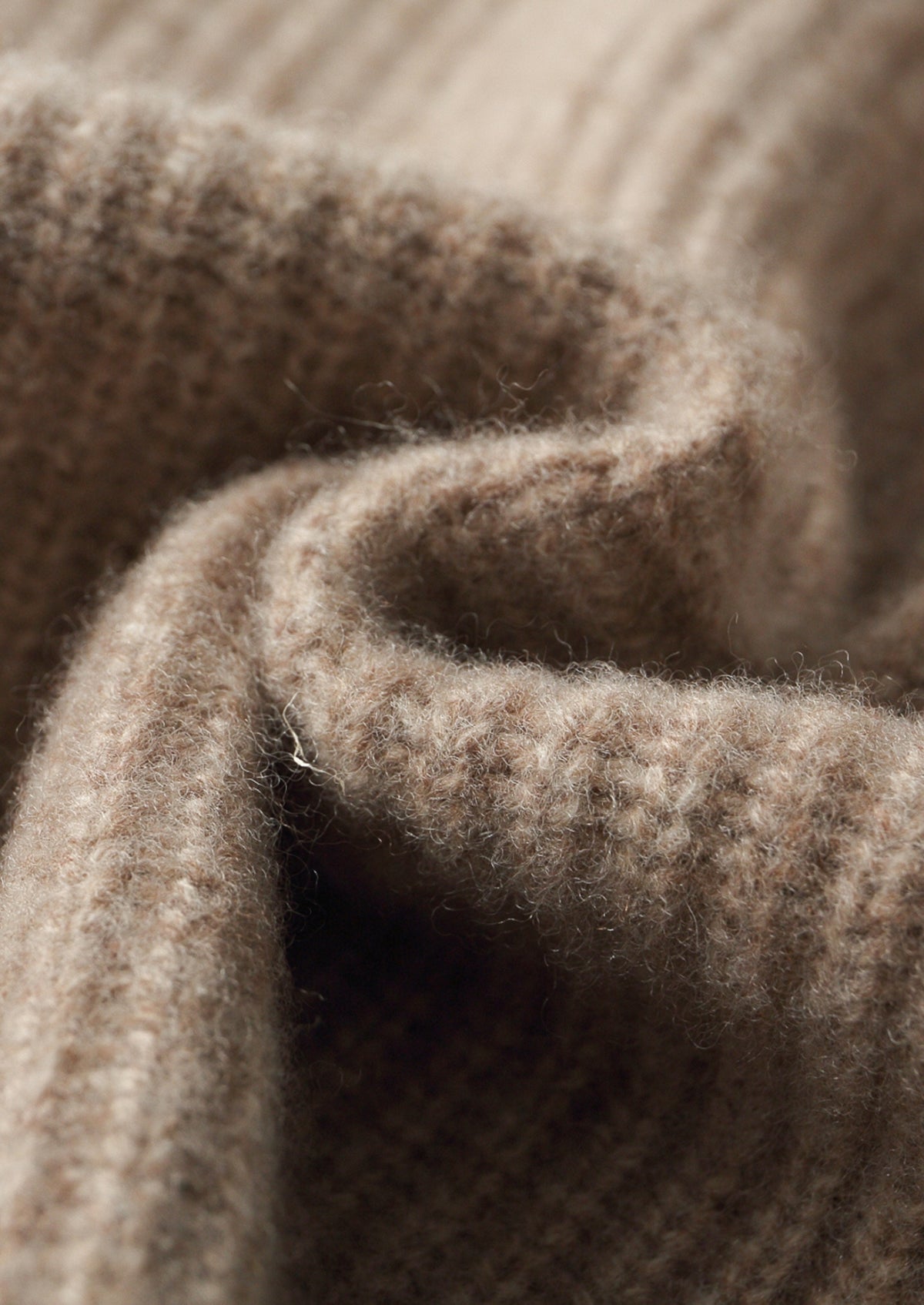 Pure Extra-Fine Merino Wool Ribbed Classic Button Cardigan