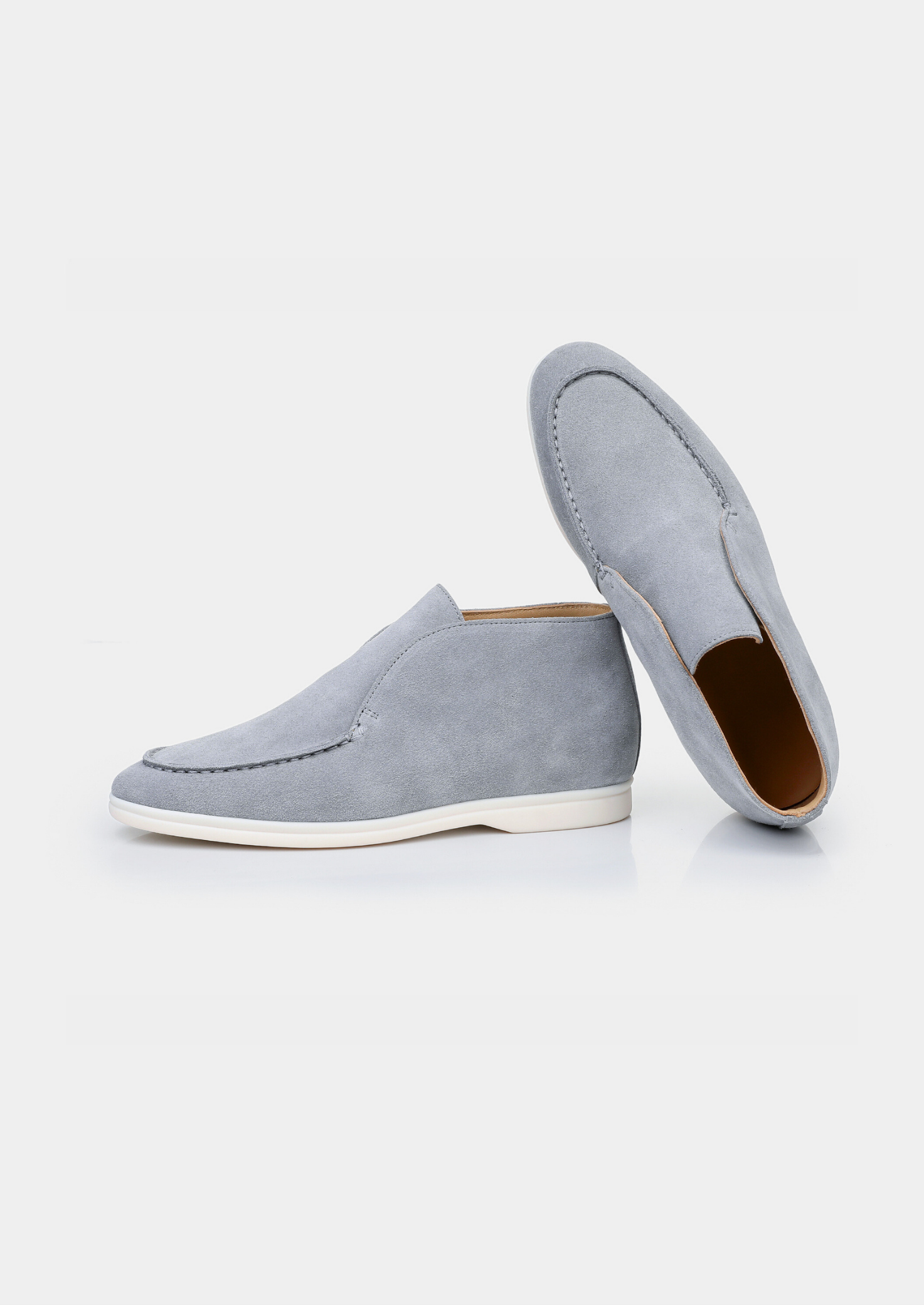 LIGHT BLUE CITY WALK LOAFERS