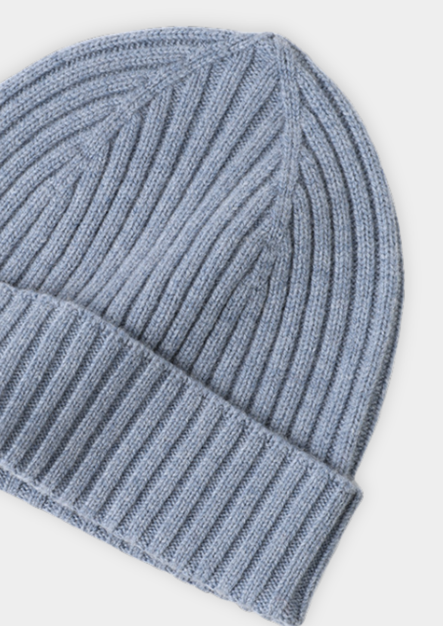 PURE EXTRA-FINE MERINO WOOL WINTERTIME ESSENTIALS - LIGHT BLUE