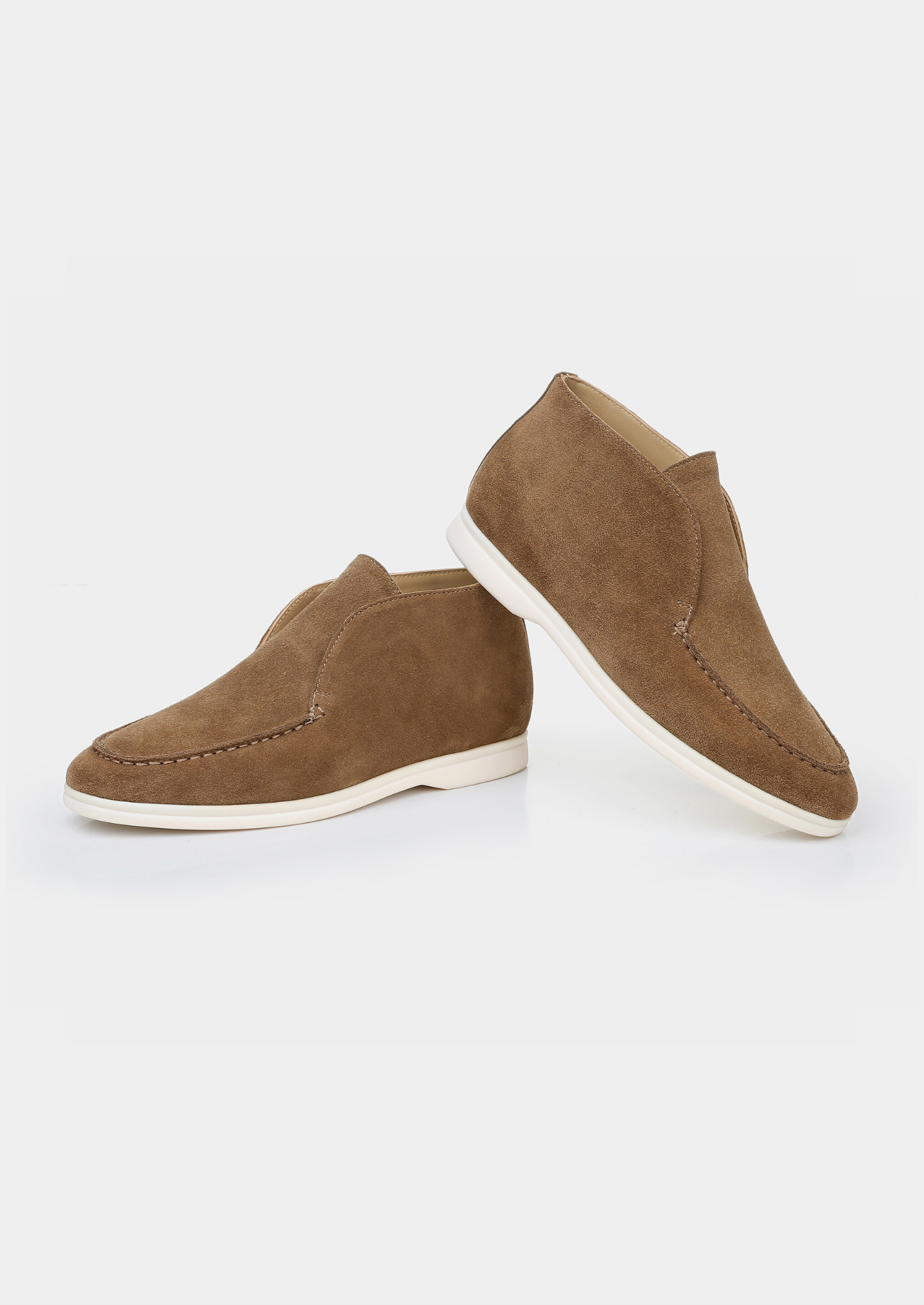 LIGHT BROWN CITY WALK LOAFERS