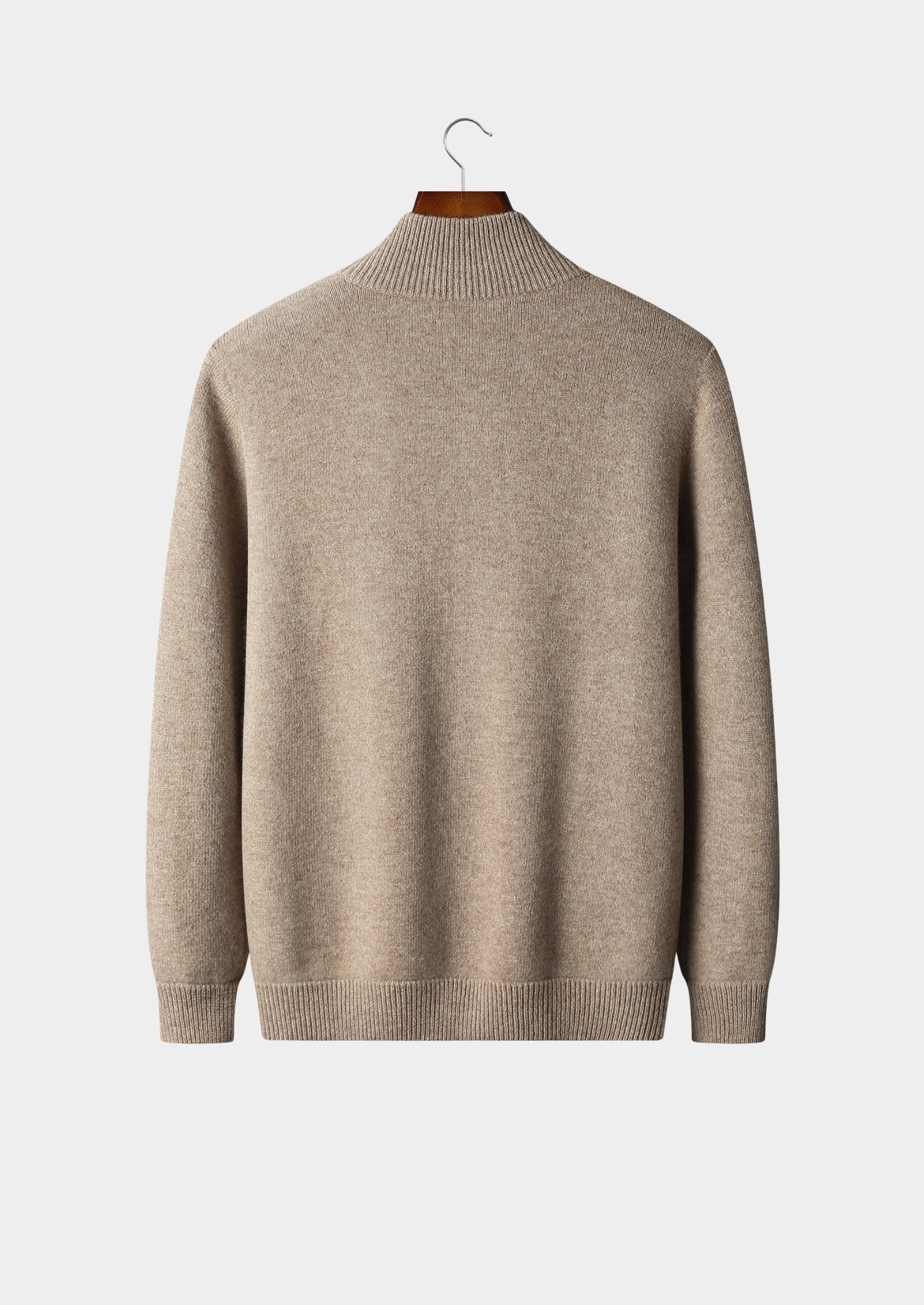 Pure Extra-Fine Merino Wool Essential Dual Zip Cardigan