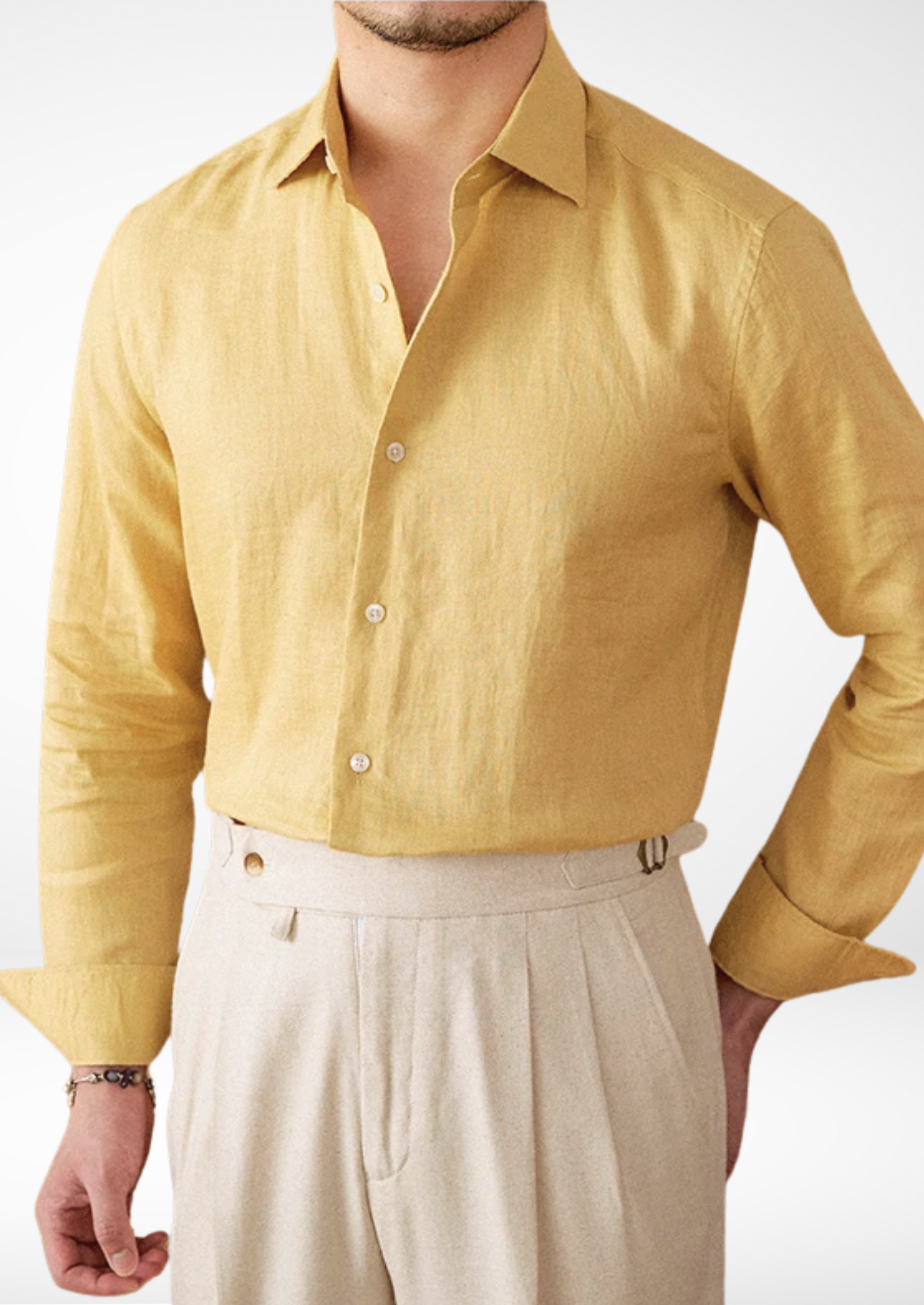 PORTOFINO SEASIDE SHIRT - Yellow
