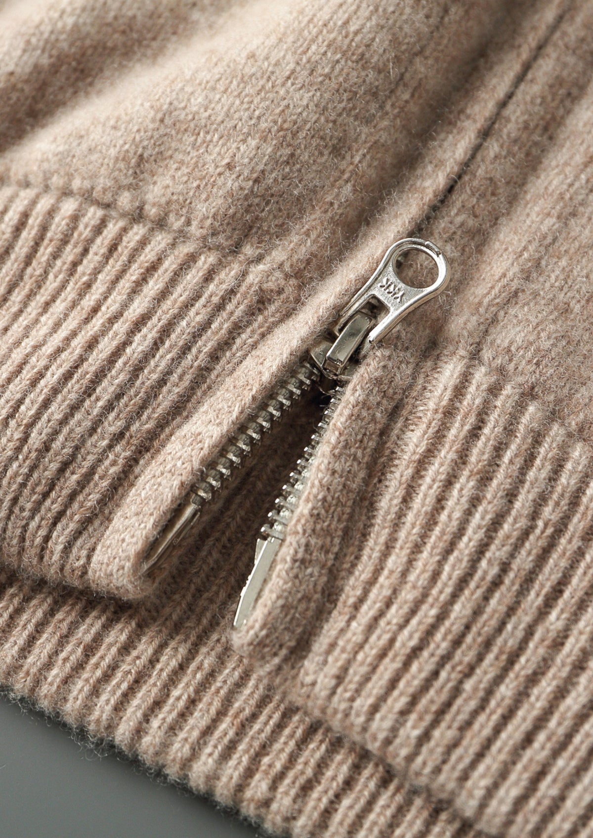 Pure Extra-Fine Merino Wool Essential Dual Zip Cardigan