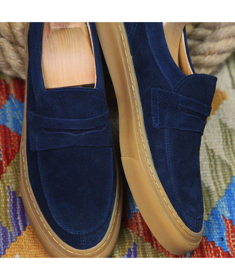 SOGNO SKATE LOAFERS – Marineblau