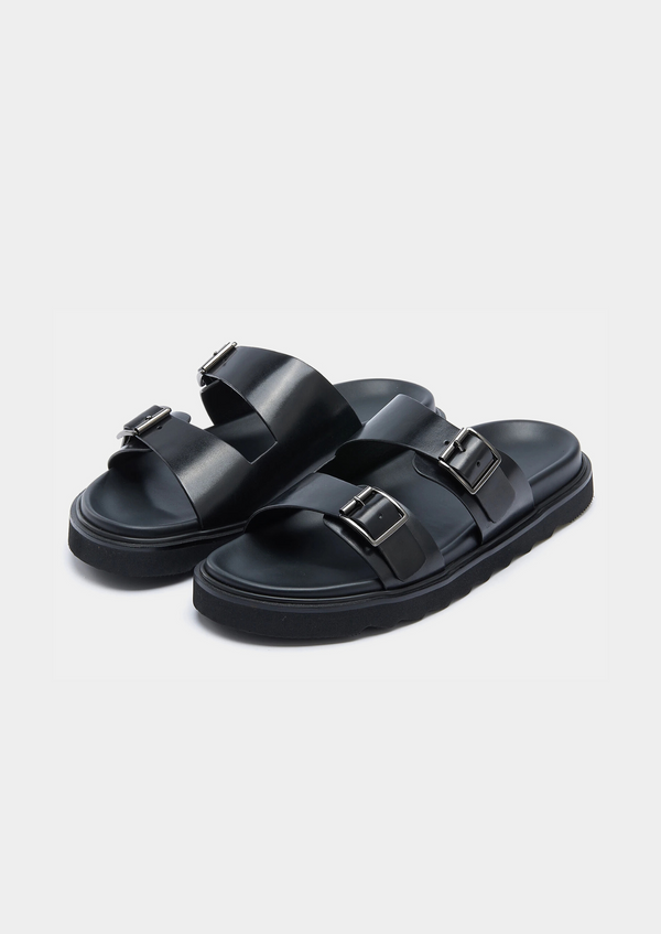 CL Fabric Pampillas Sandals Sliver Sheepskin 314919